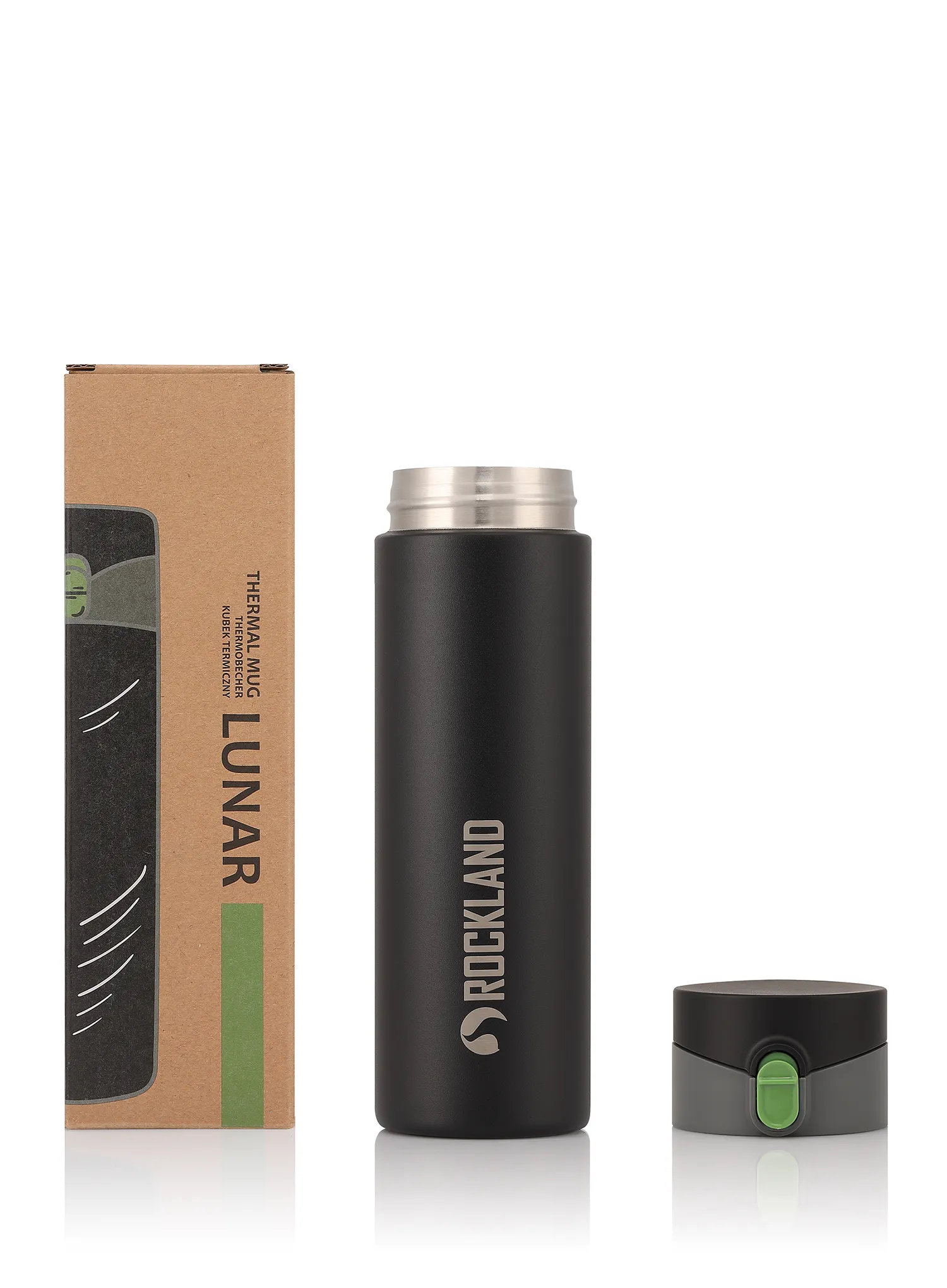 Termohrnček Rockland Lunar 0.5 L - black