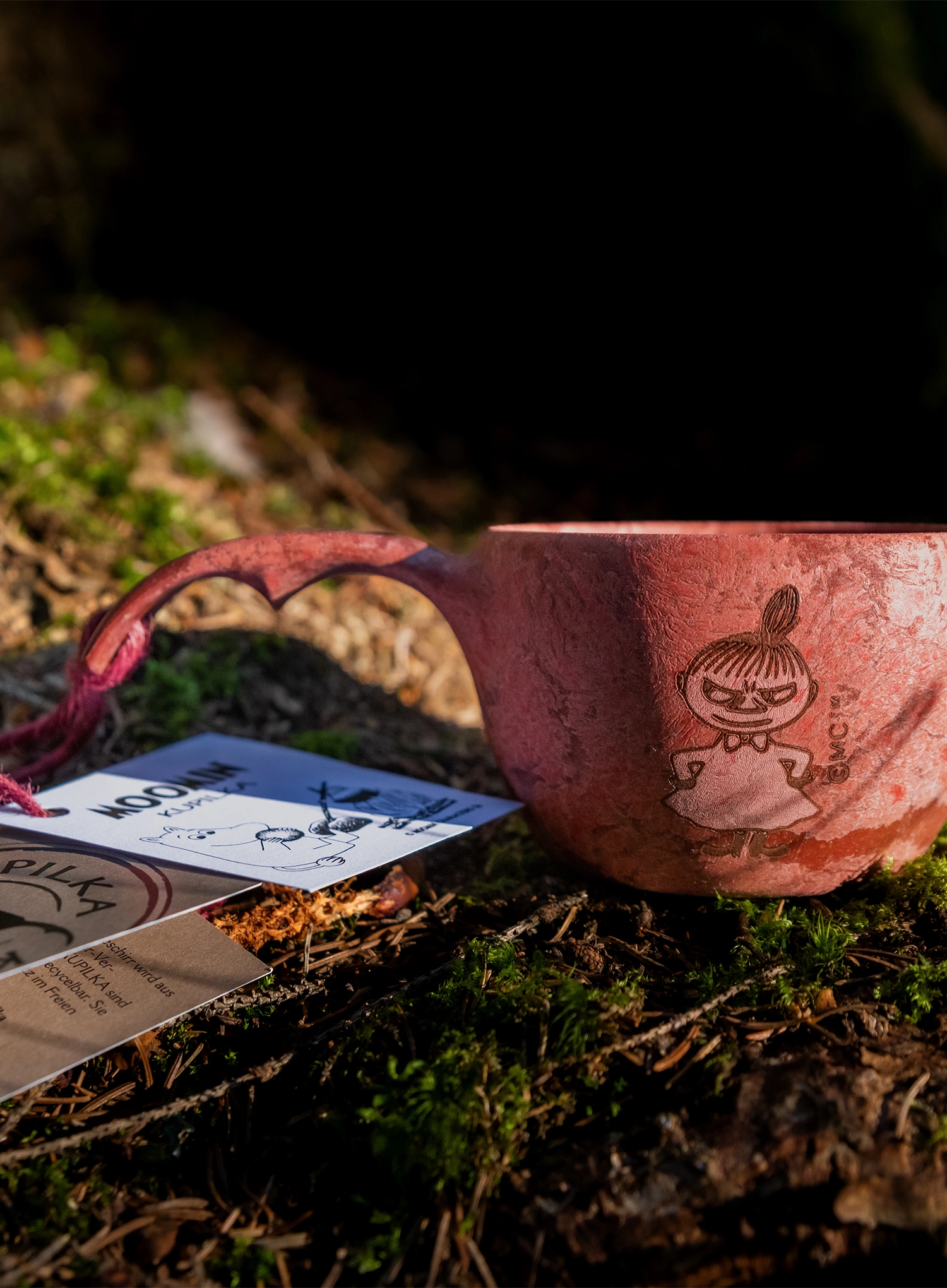 Turistický hrnček Kupilka 21 Moomin Little My (0,21 l) - red