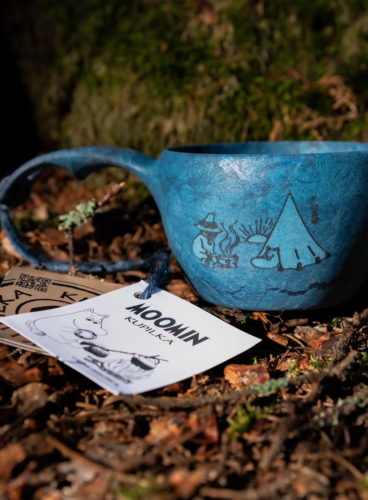 Turistický hrnček Kupilka 21 Moomin Moomins Camping (0,21 l) - blue