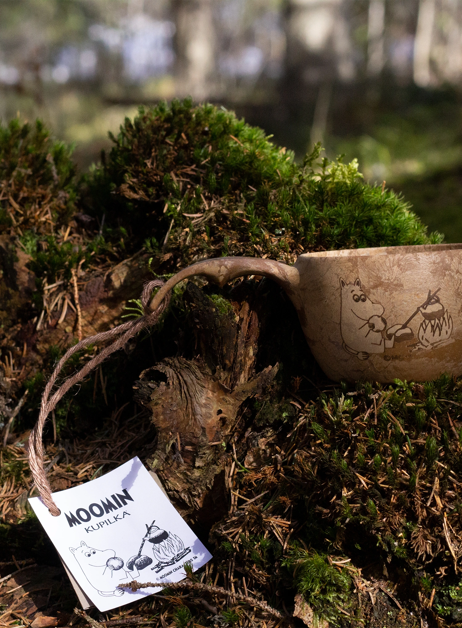 Turistický hrnček Kupilka 21 Moomin Moomintroll Coffee (0,21 l) - brown