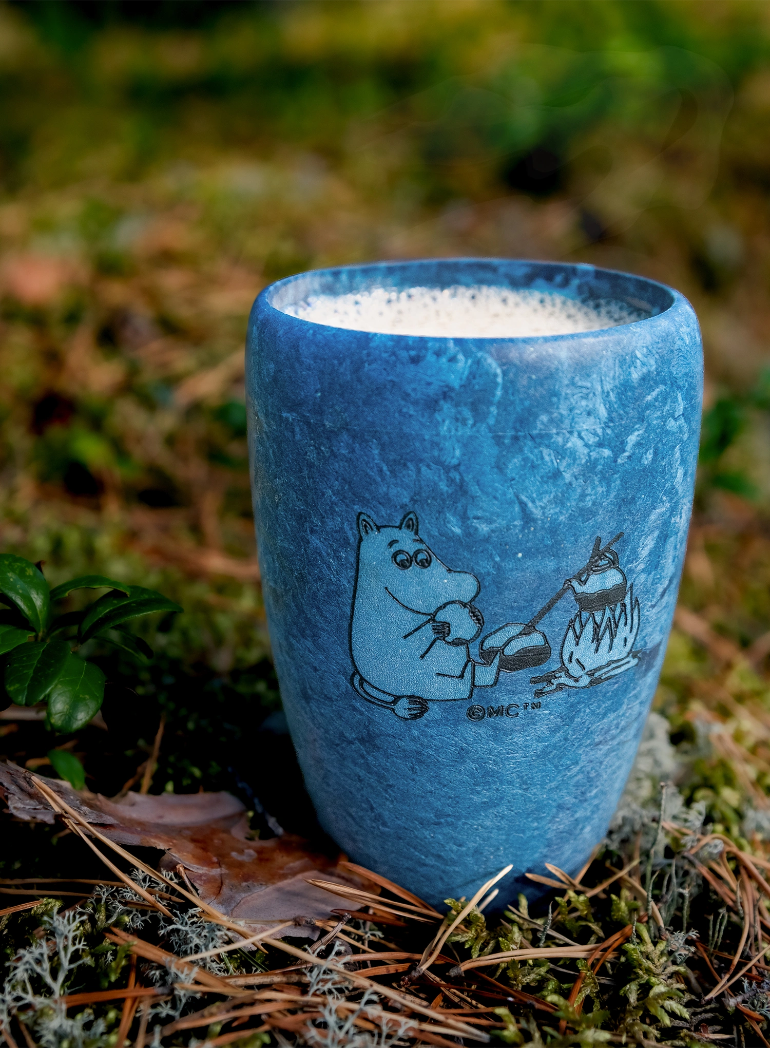 Turistický hrnček Kupilka 30 Moomin Moomintroll Coffee (0,3 l) - blue