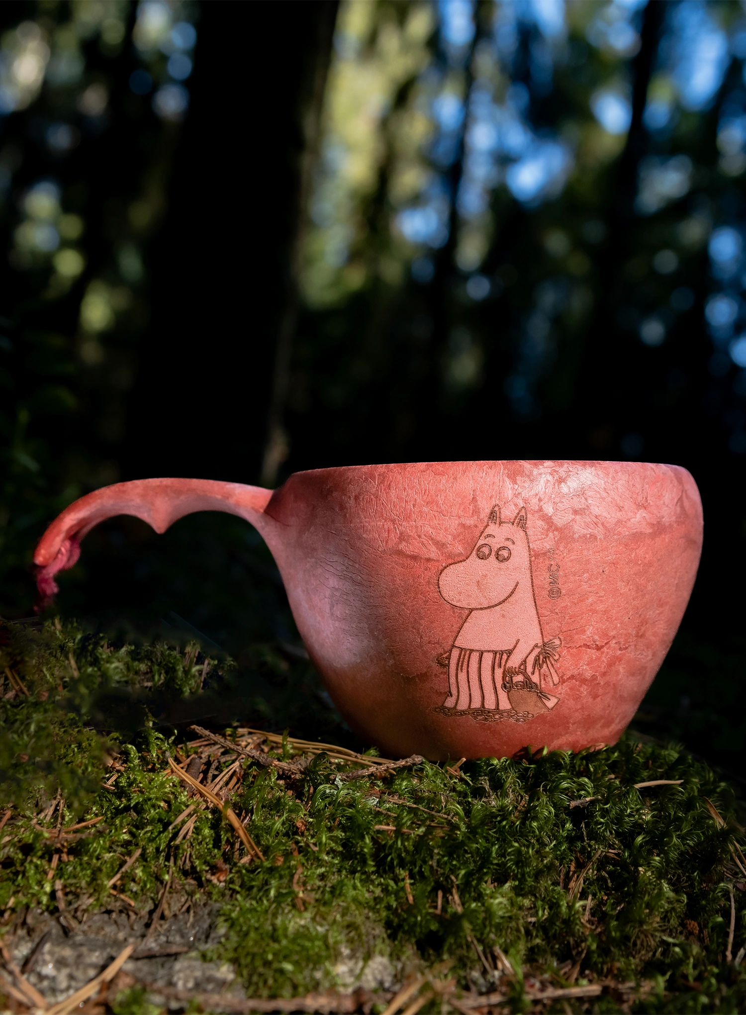 Turistický hrnček Kupilka 37 Moomin Moominpappa (0,37 l) - red
