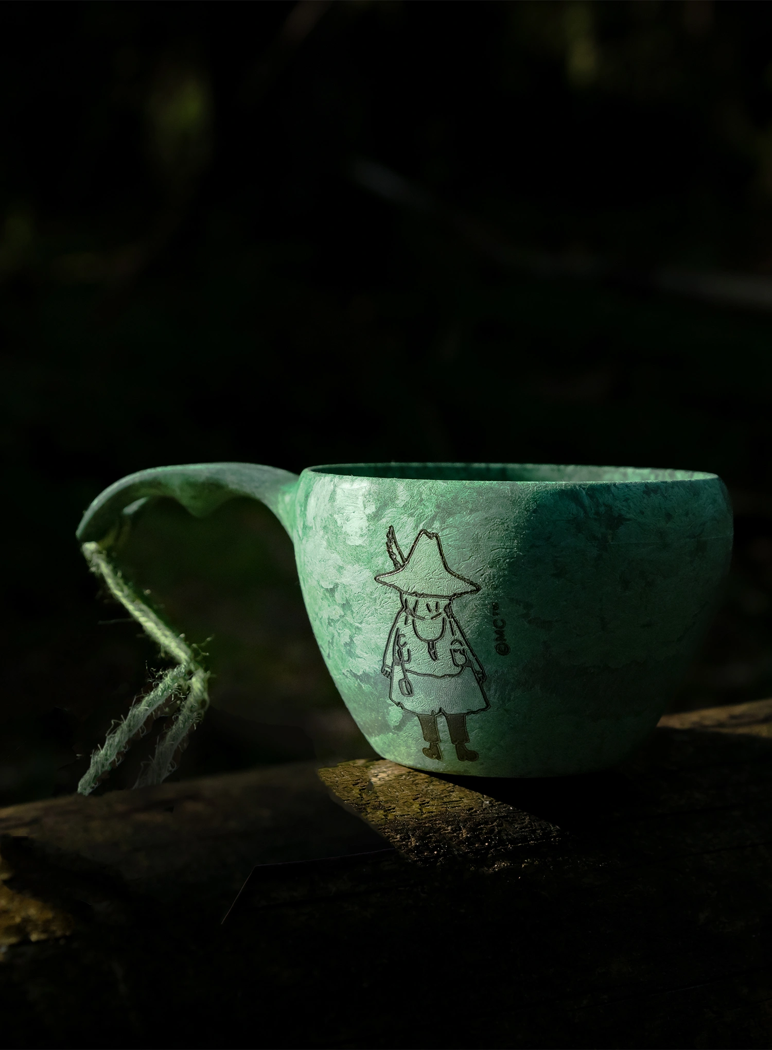 Turistický hrnček Kupilka 37 Moomin Snufkin (0,37 l) - green