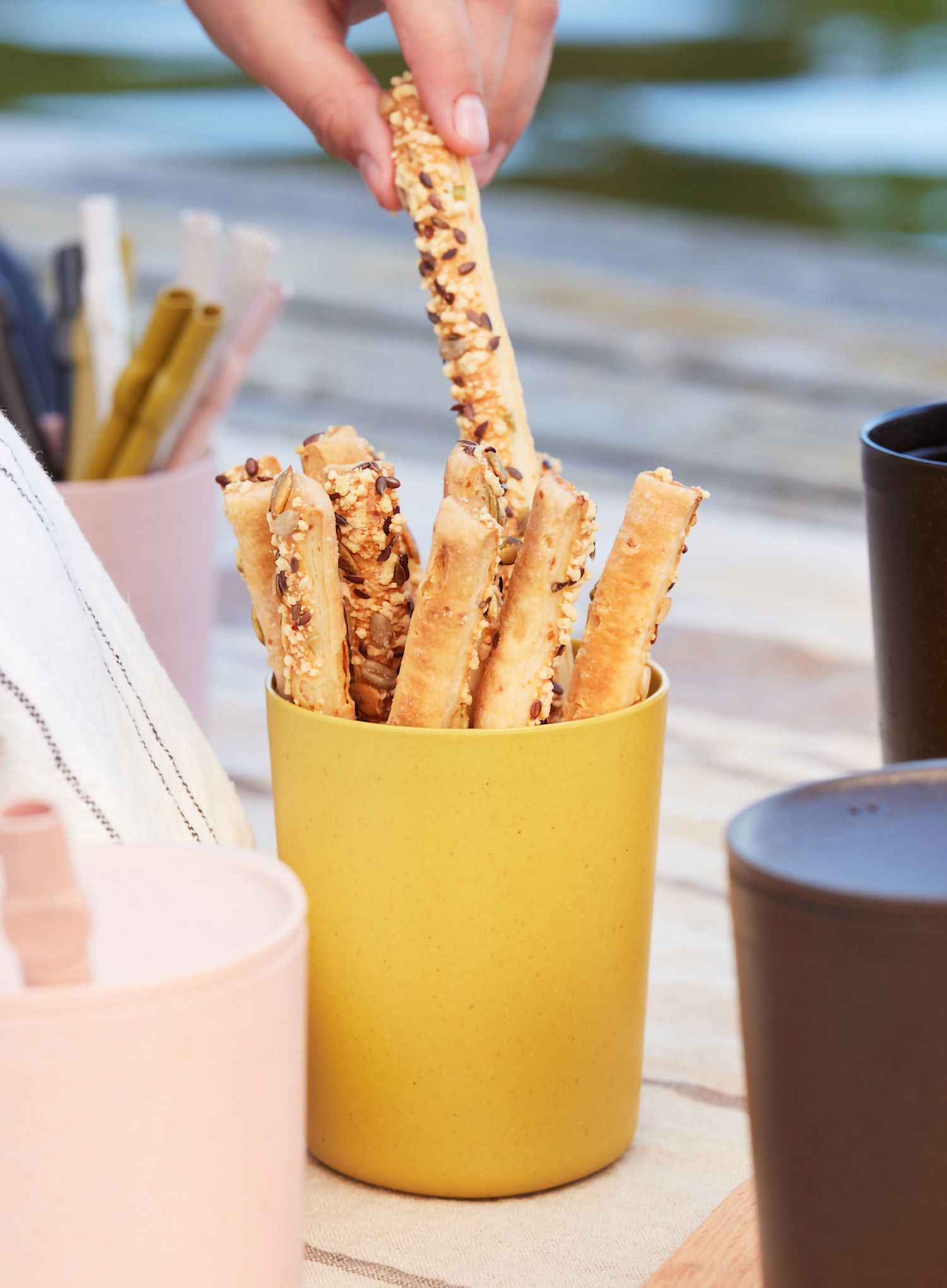 Turistický hrnček Light My Fire MyCup & Lid Original (0,36 l) - musty yellow