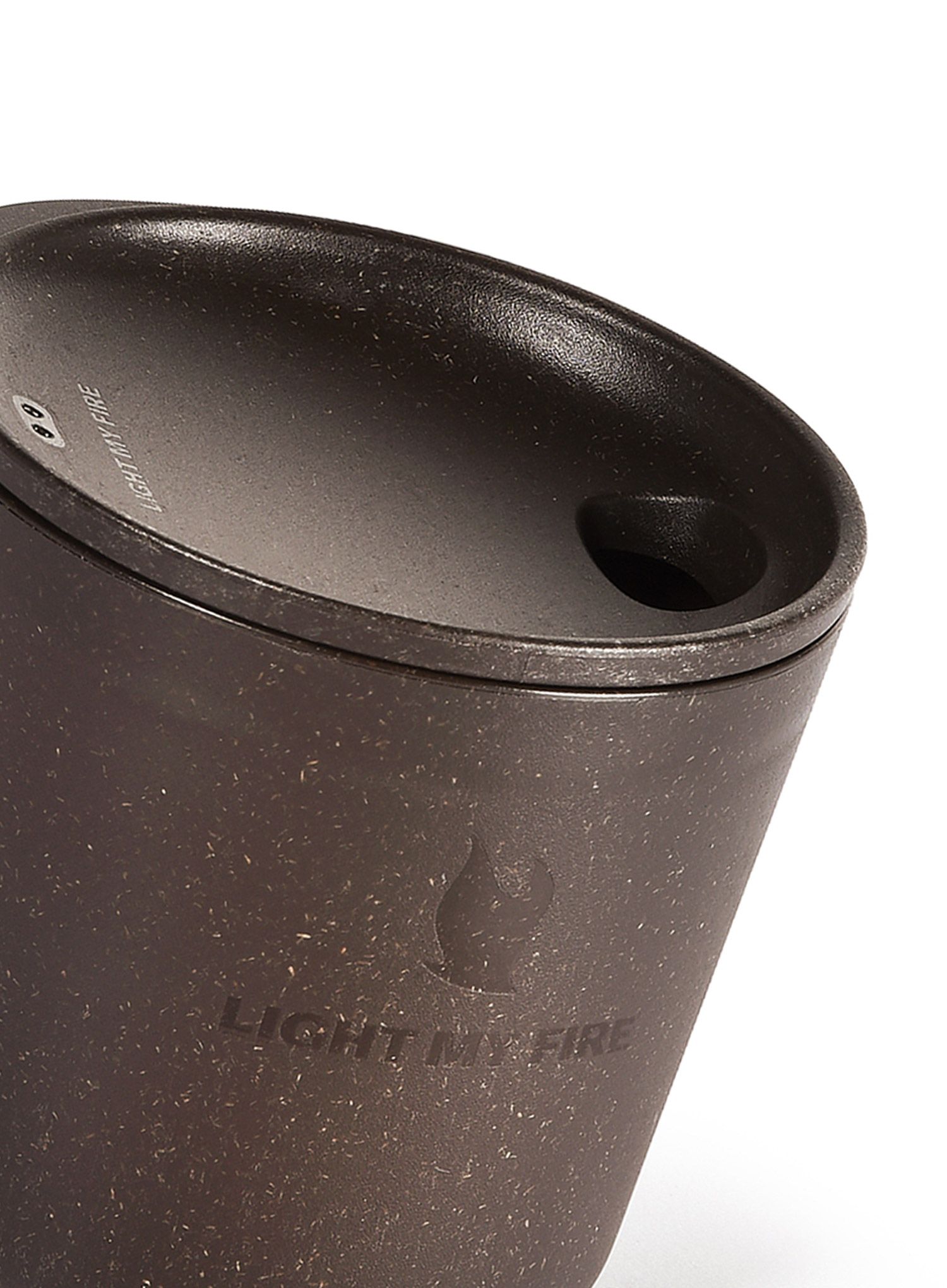 Turistický hrnček Light My Fire MyCup & Lid Short (0,25 l) - cocao