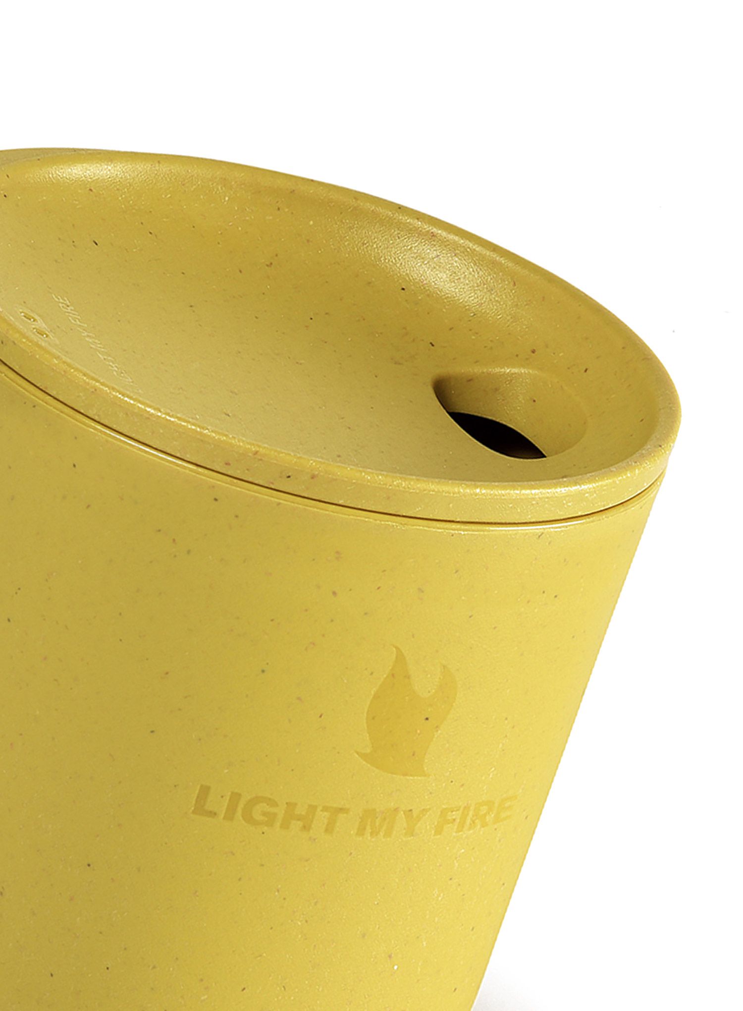 Turistický hrnček Light My Fire MyCup & Lid Short (0,25 l) - mustyyellow