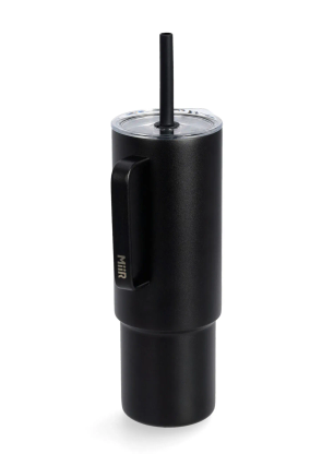 Turistický hrnček MiiR All Day Straw Cup (0,946 l) - black