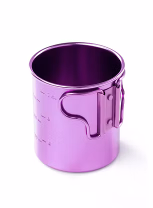 Turistický hrnček GSI Outdoors Bugaboo Cup 14 Oz (415 ml) - purple