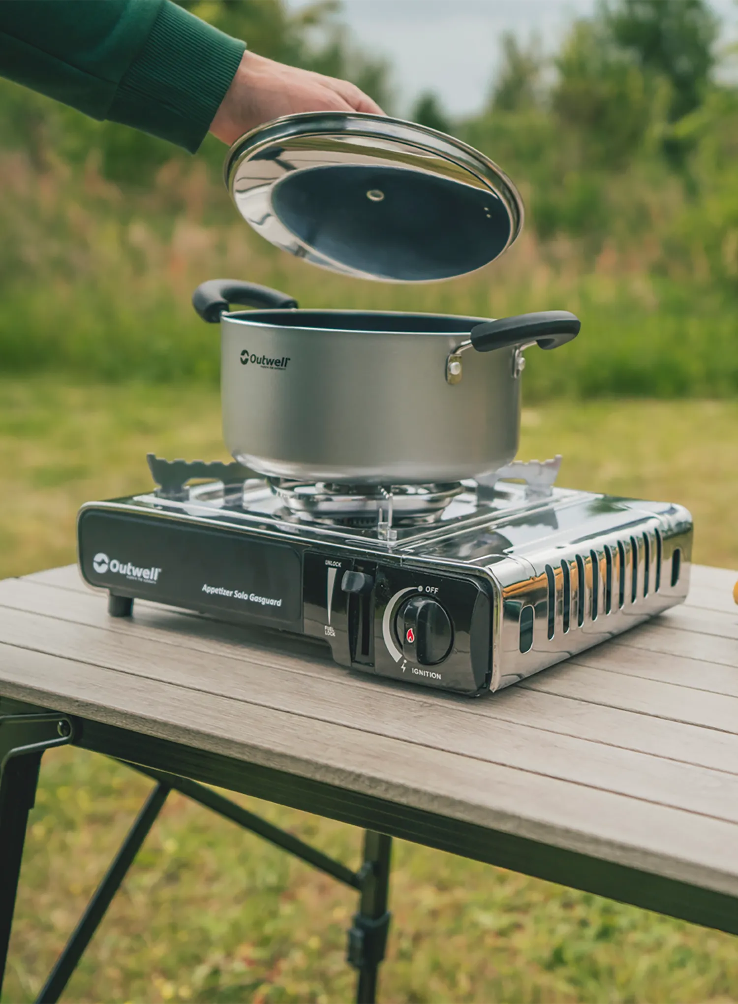 Kempingový varič Outwell Appetizer Etna Solo Gasguard
