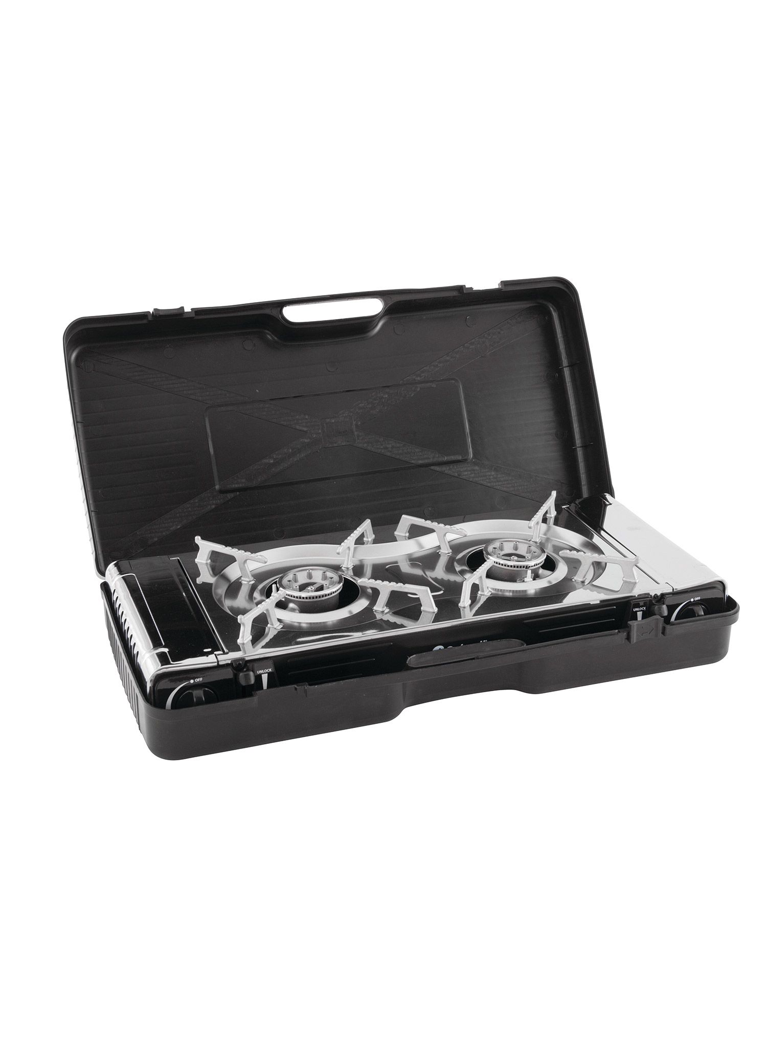 Turistický varič Outwell Etna Duo - silver grey