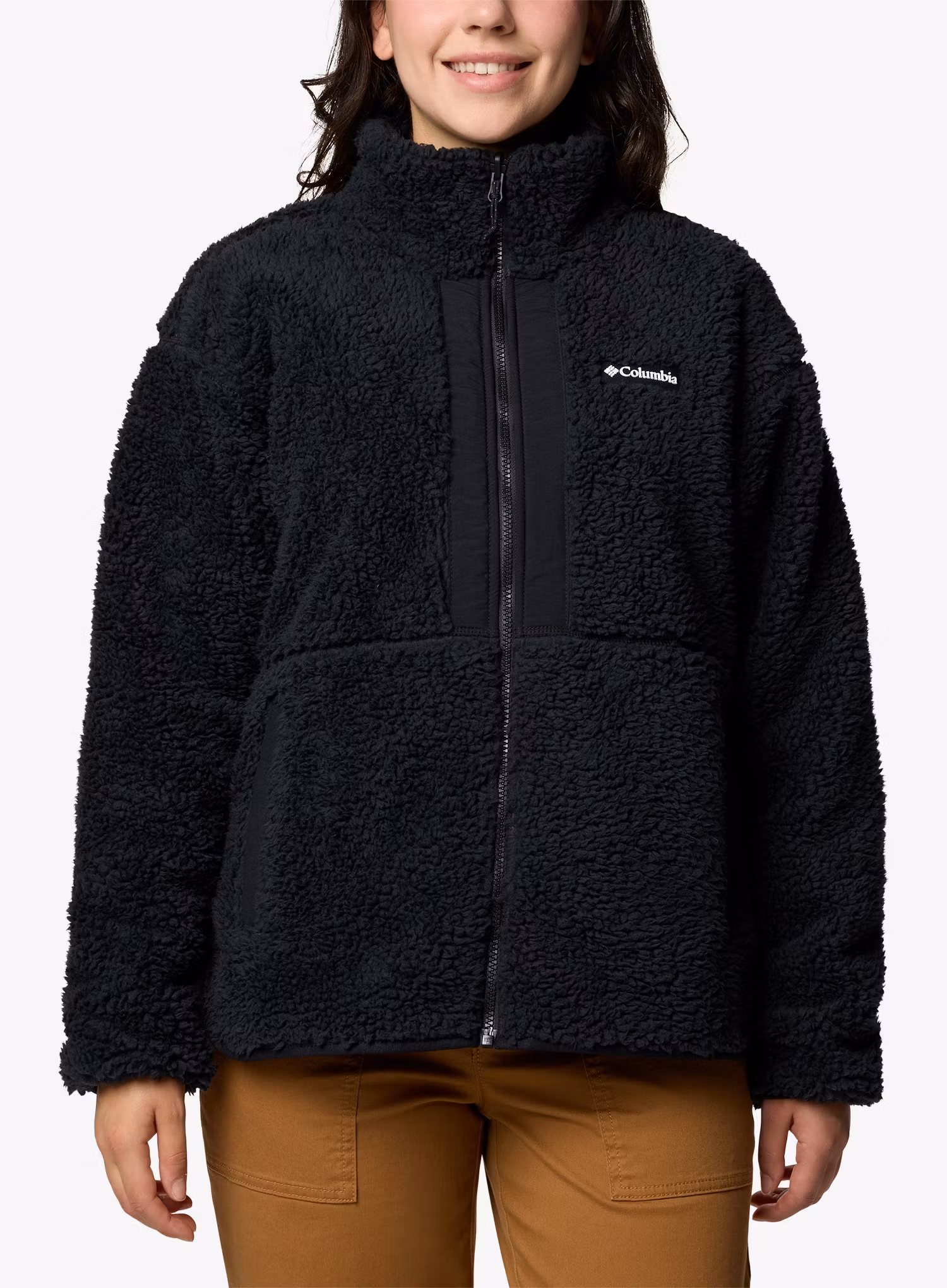 Dámska zimná bunda Columbia Drop Ridge II Interchange Jacket - black