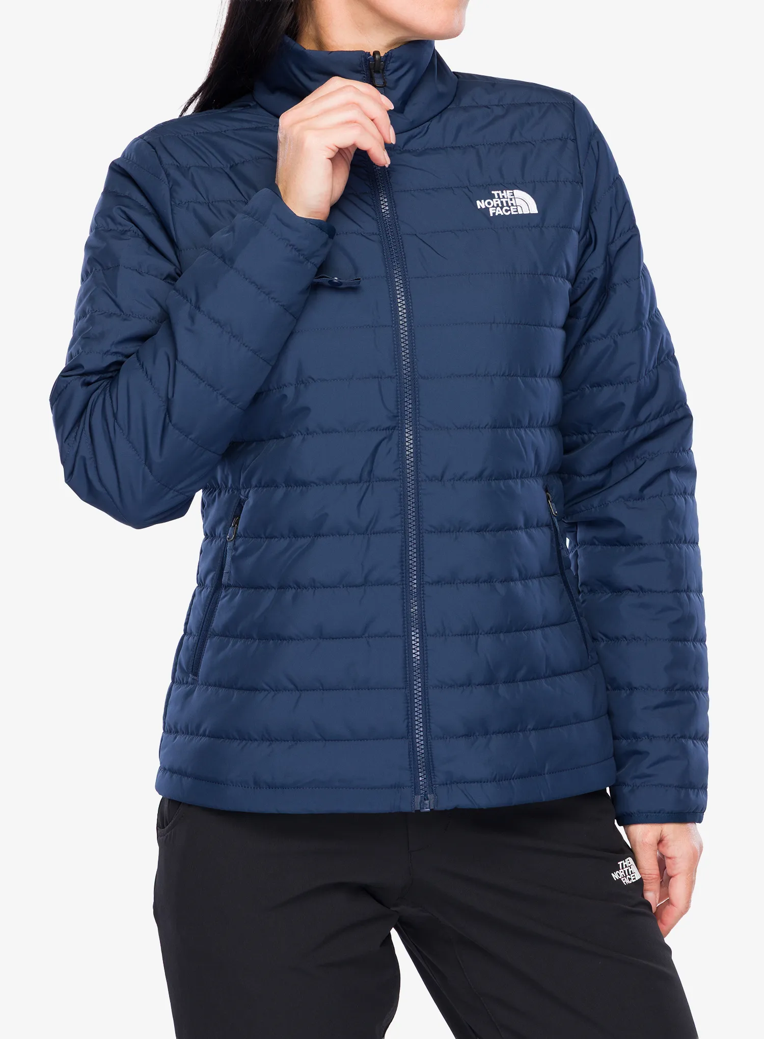 Dámska zimná bunda The North Face Carto Mono Triclimate Hooded Jacket - summit navy