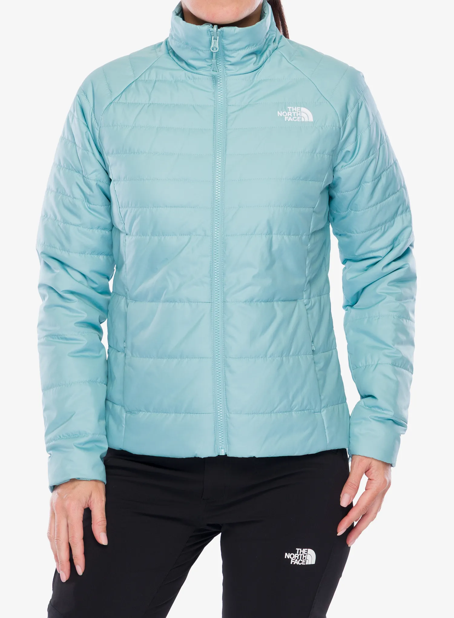 Dámska zimná bunda The North Face Inlux Triclimate - space dark heather/blue elipse