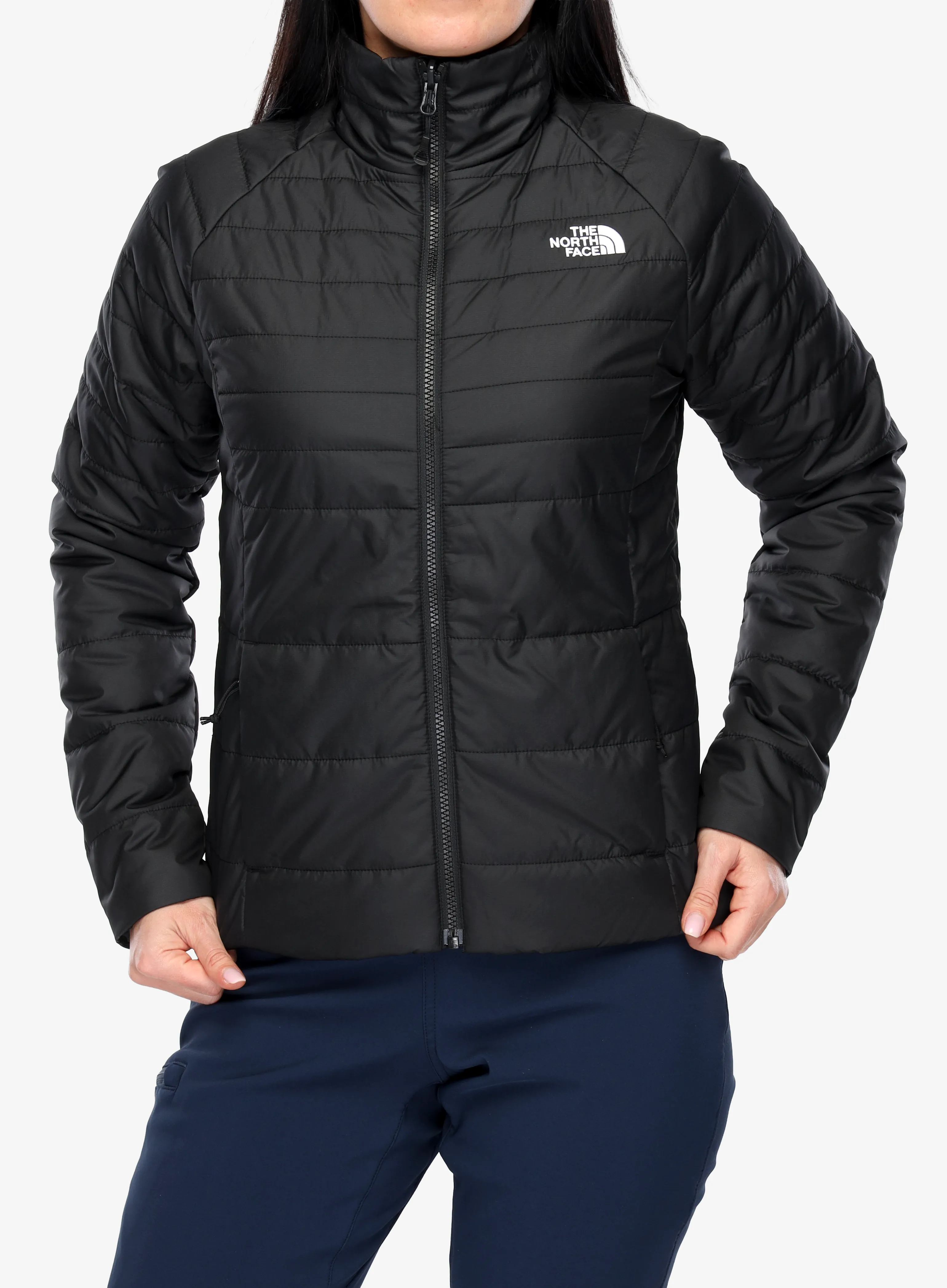 Dámska zimná bunda The North Face Inlux Triclimate - tnf black heather/tnf black