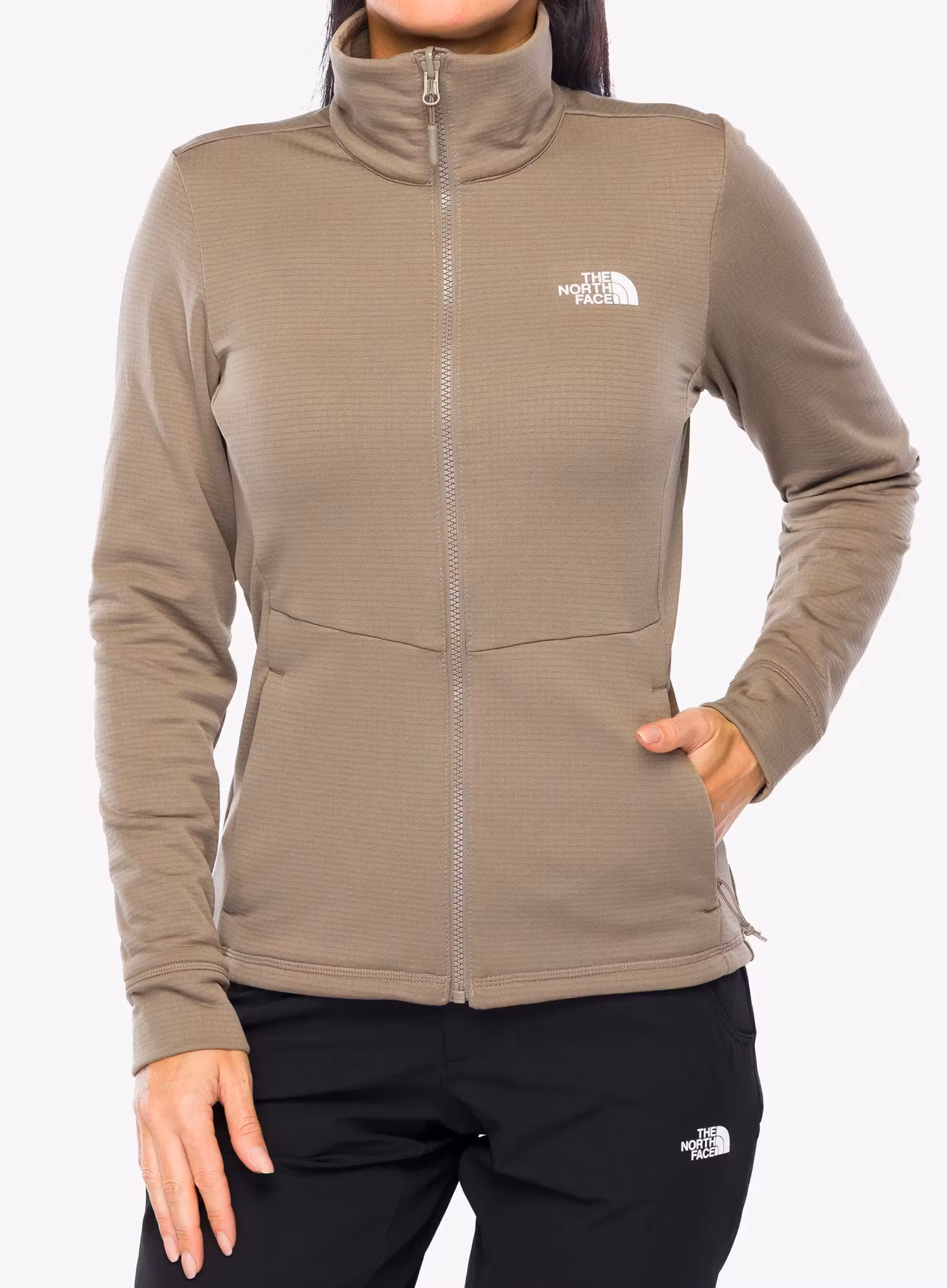 Dámska zimná bunda The North Face Quest Triclimate - smokey brown/mocha brown