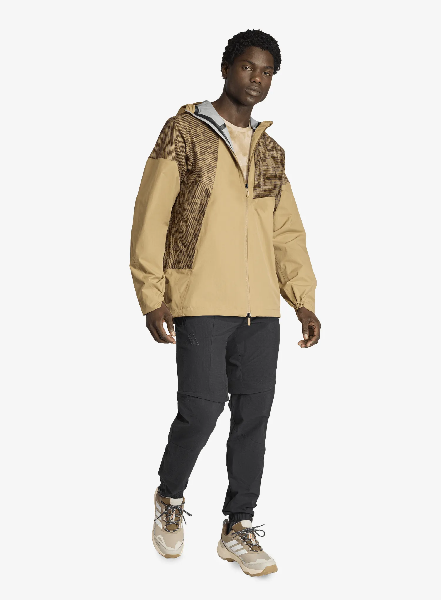 Bunda adidas TERREX Xperior 2.5L Hybrid Primeknit Climaproof Jacket - cardboard