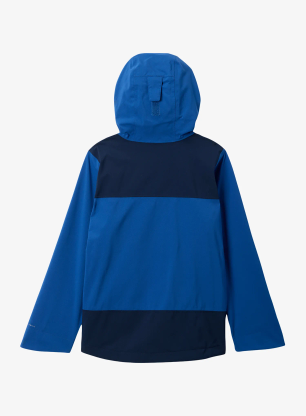 Chlapčenská bunda Columbia Boulder Falls Jacket - mountain blue/collegiate navy