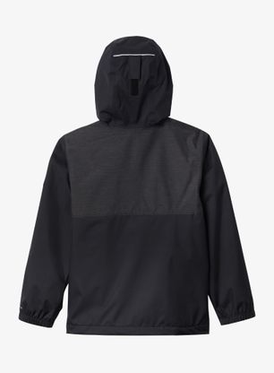 Chlapčenská bunda Columbia Rainy Trails Fleece Lined Jacket - black/black slub
