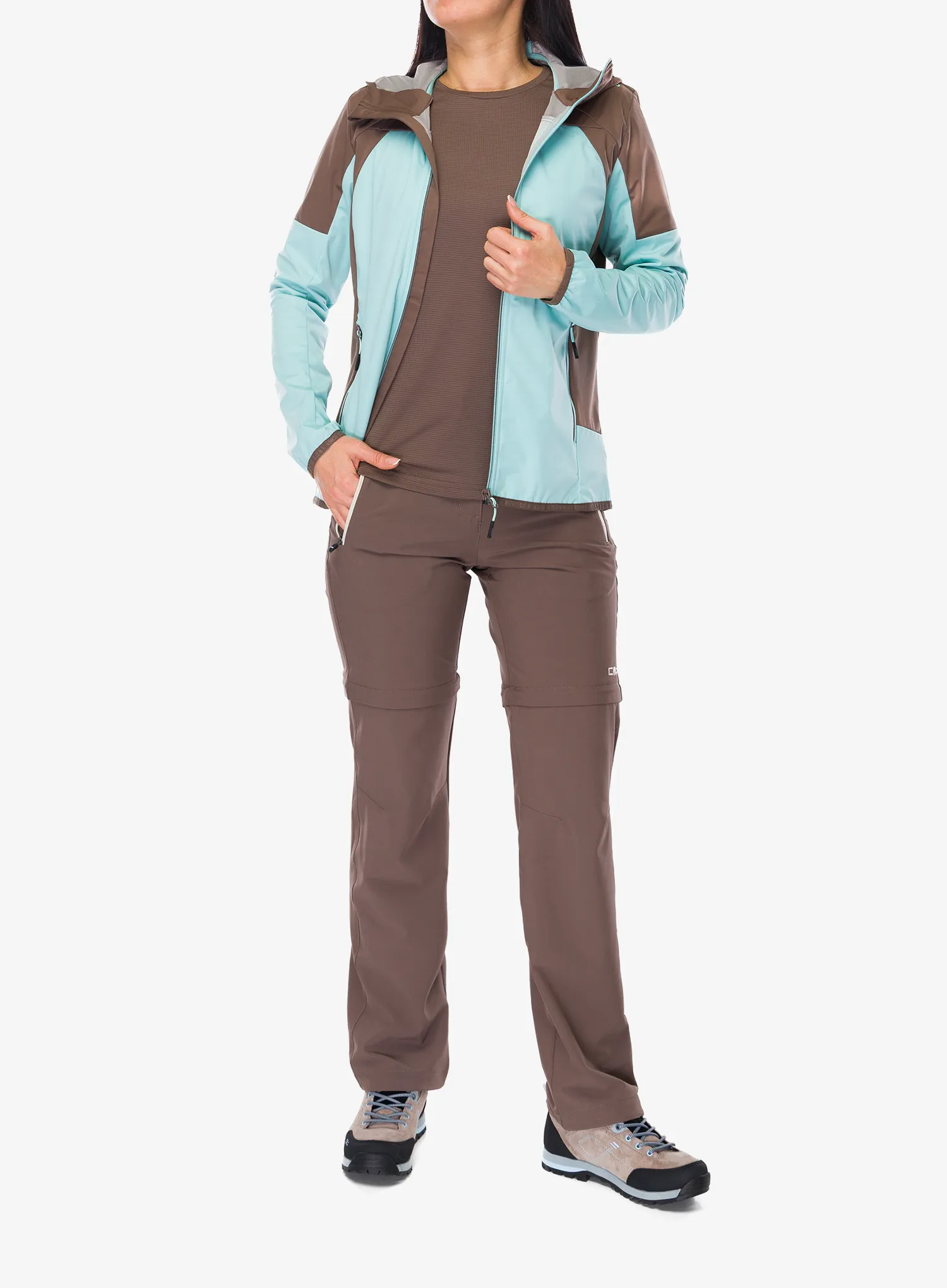 Bunda dámska CMP Vorina Jacket - lagoon