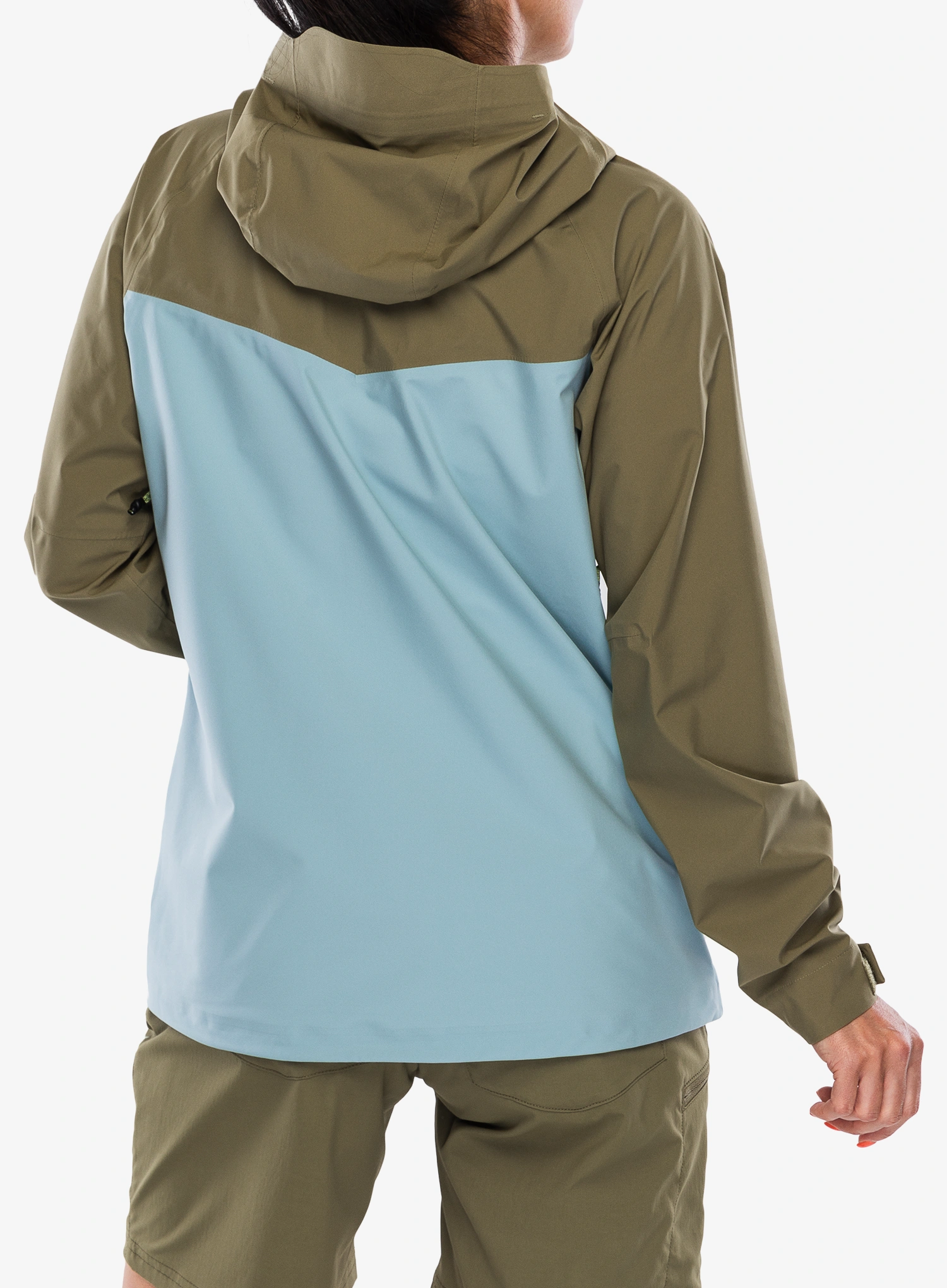 Bunda dámska Cotopaxi Impermeo 3L Hooded Shell Jacket - moss/sea spray