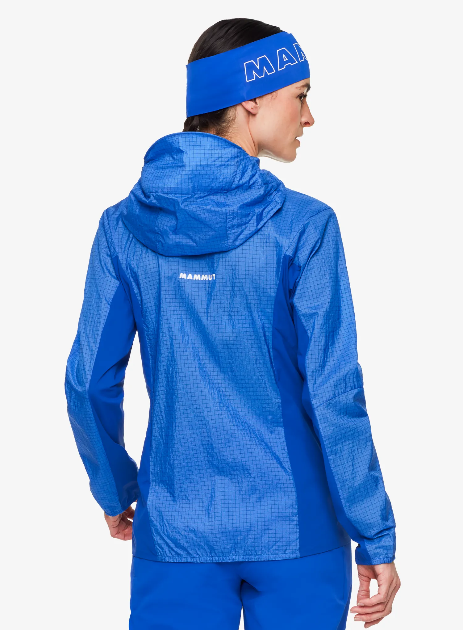 Bunda dámska Mammut Eiger Nordwand Advanced WB Hooded Jacket - eiger blue/blue