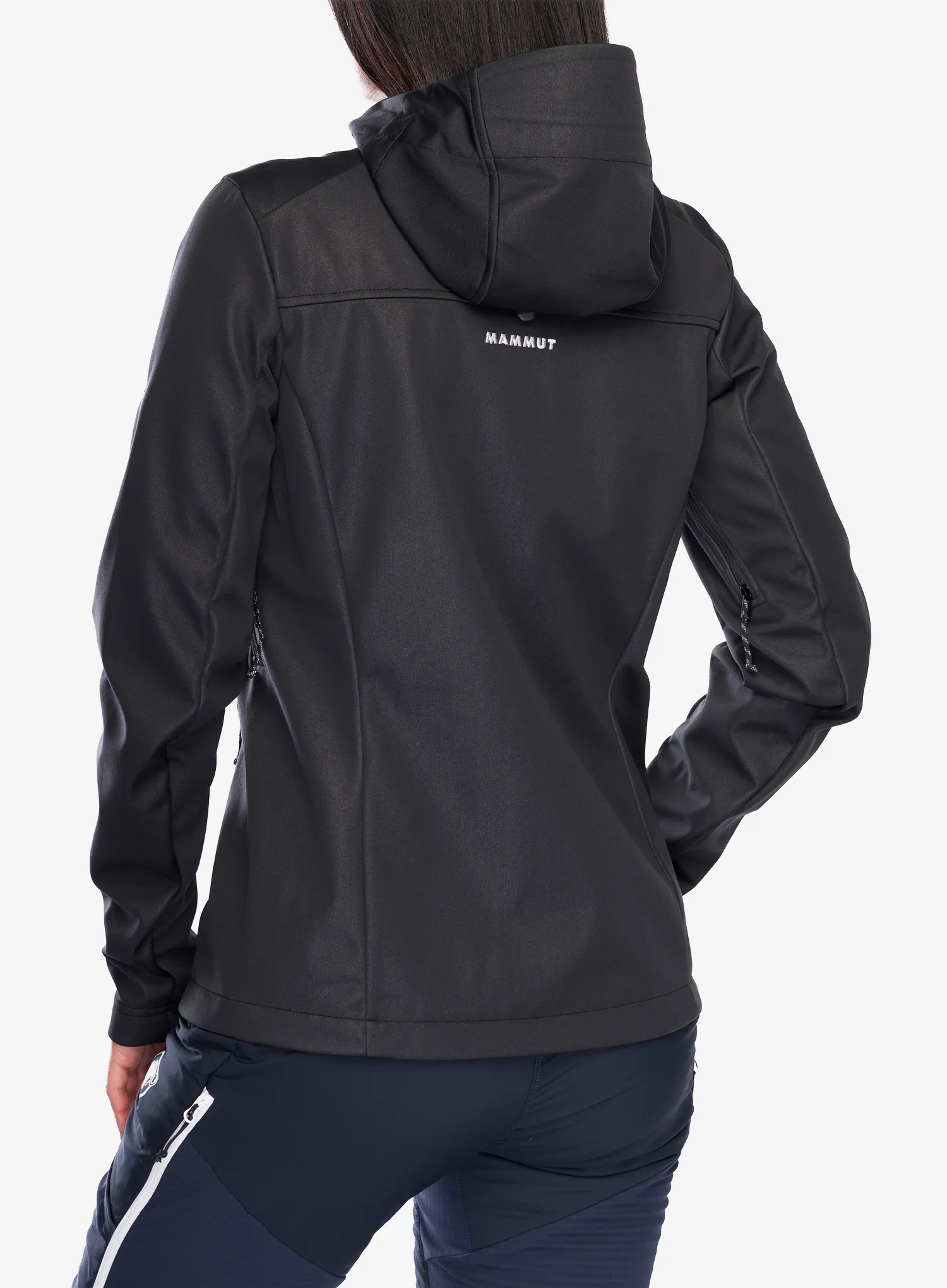 Bunda dámska Mammut Ultimate VIII SO Hooded Jacket - black/black