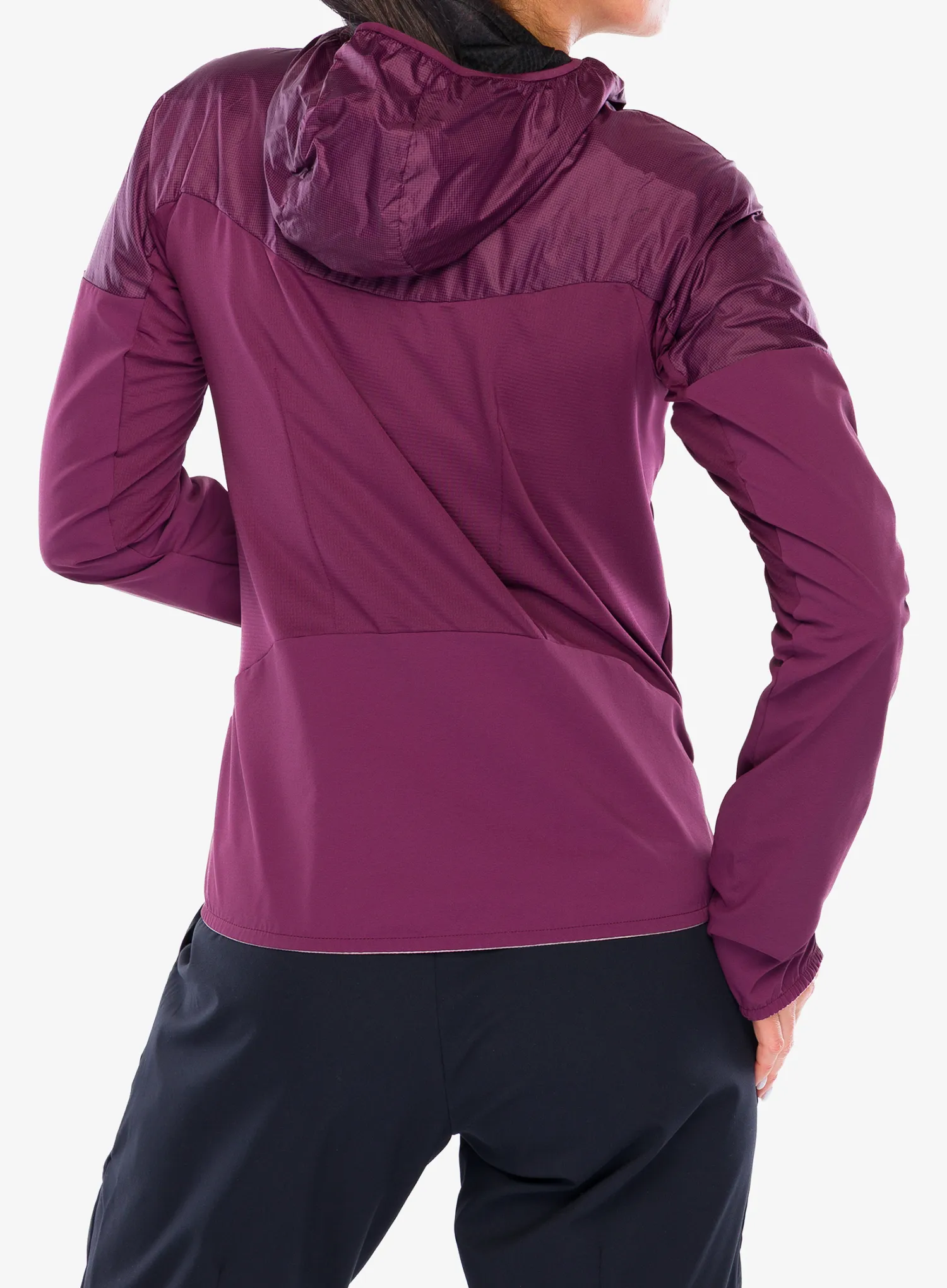 Bunda dámska Montura Spitze Hybrid Jacket - wine red/light rose