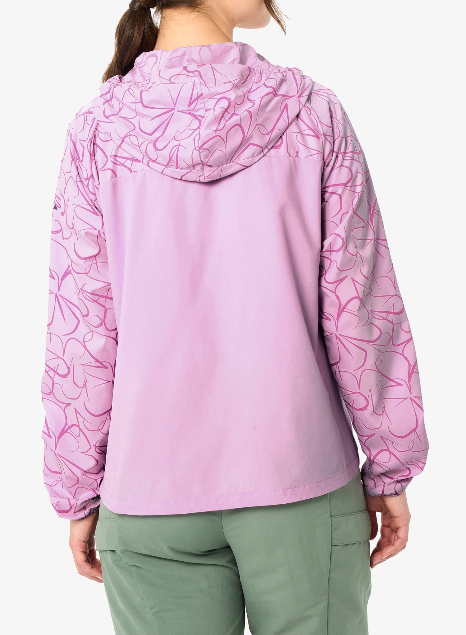 Bunda dámska Vaude Neyland Wind Jacket II - raspberry