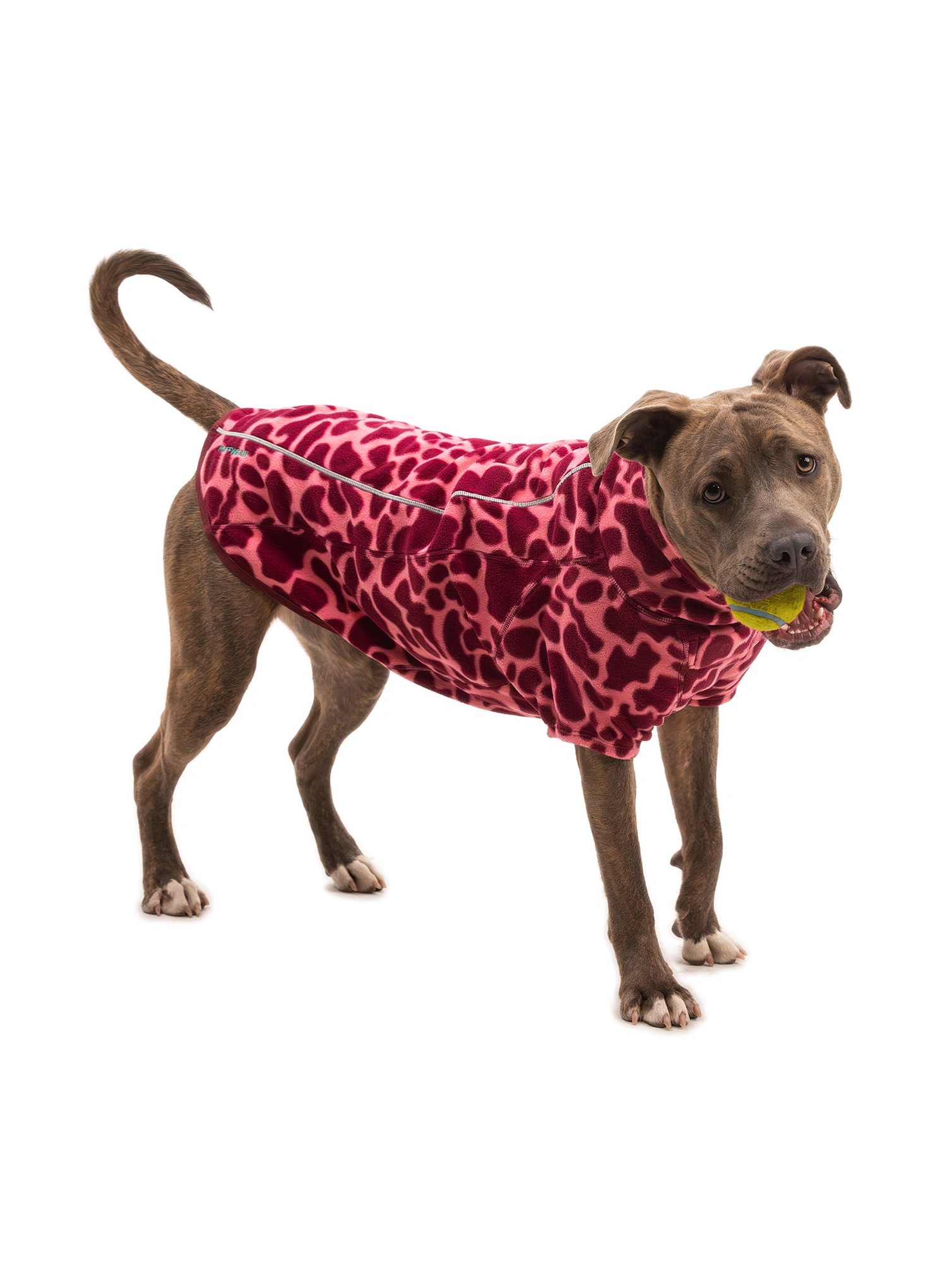 Bunda pre psa Ruffwear Climate Changer Fleece Jacket - berry lava
