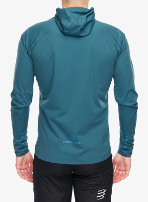 Bežecká bunda Compressport Tempest Waterproof Jacket - stargazer
