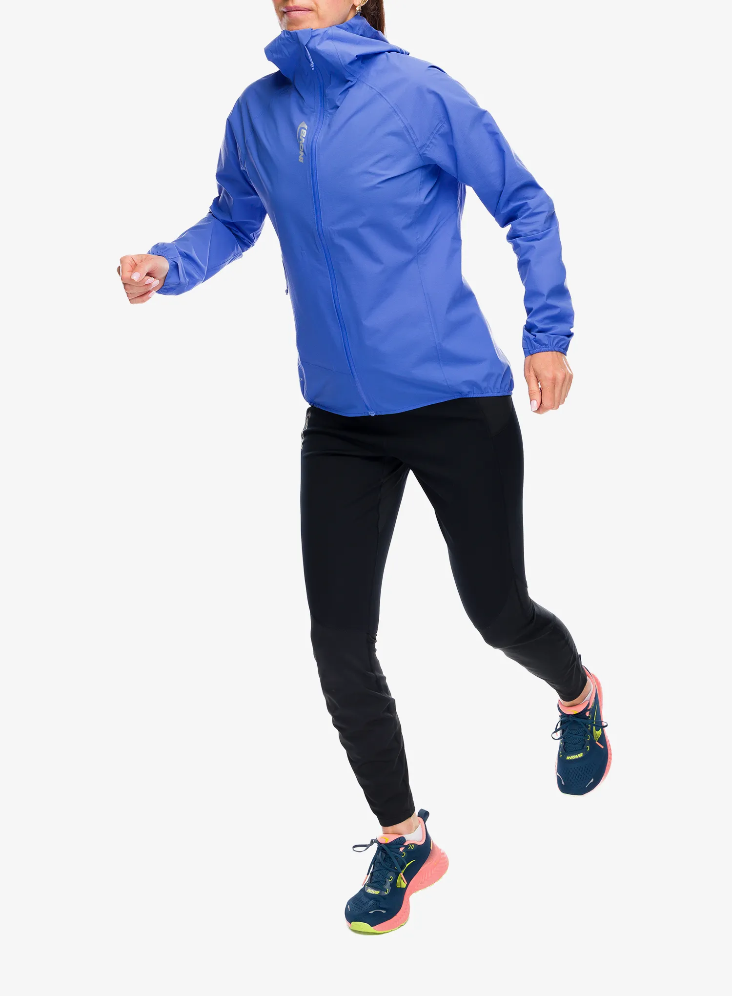 Bežecká bunda dámska Inov-8 Stormshell V4 - blue