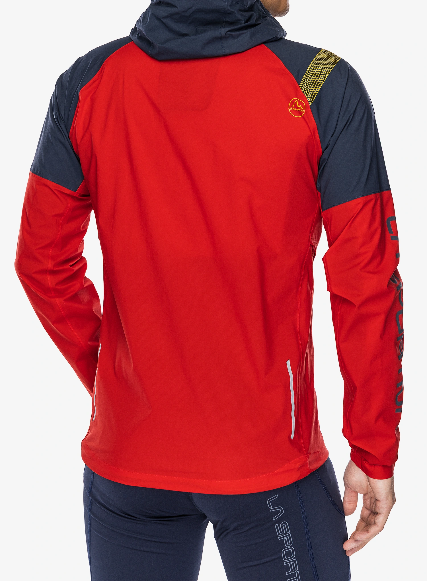 Bežecká bunda La Sportiva Pocketshell Jacket - mountain red/night sky