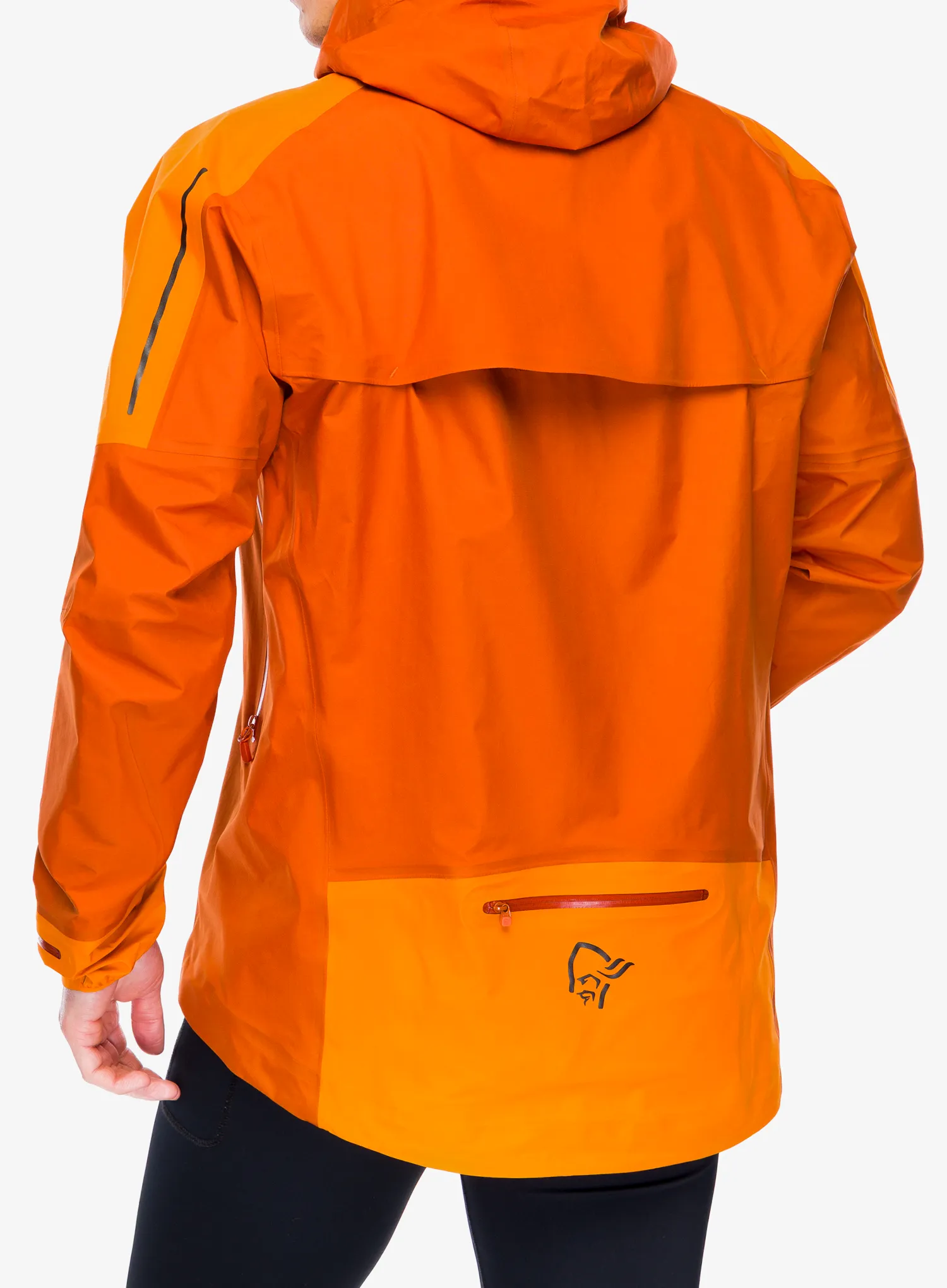 Bežecká bunda Norrona Senja GORE TEX Jacket - exuberance