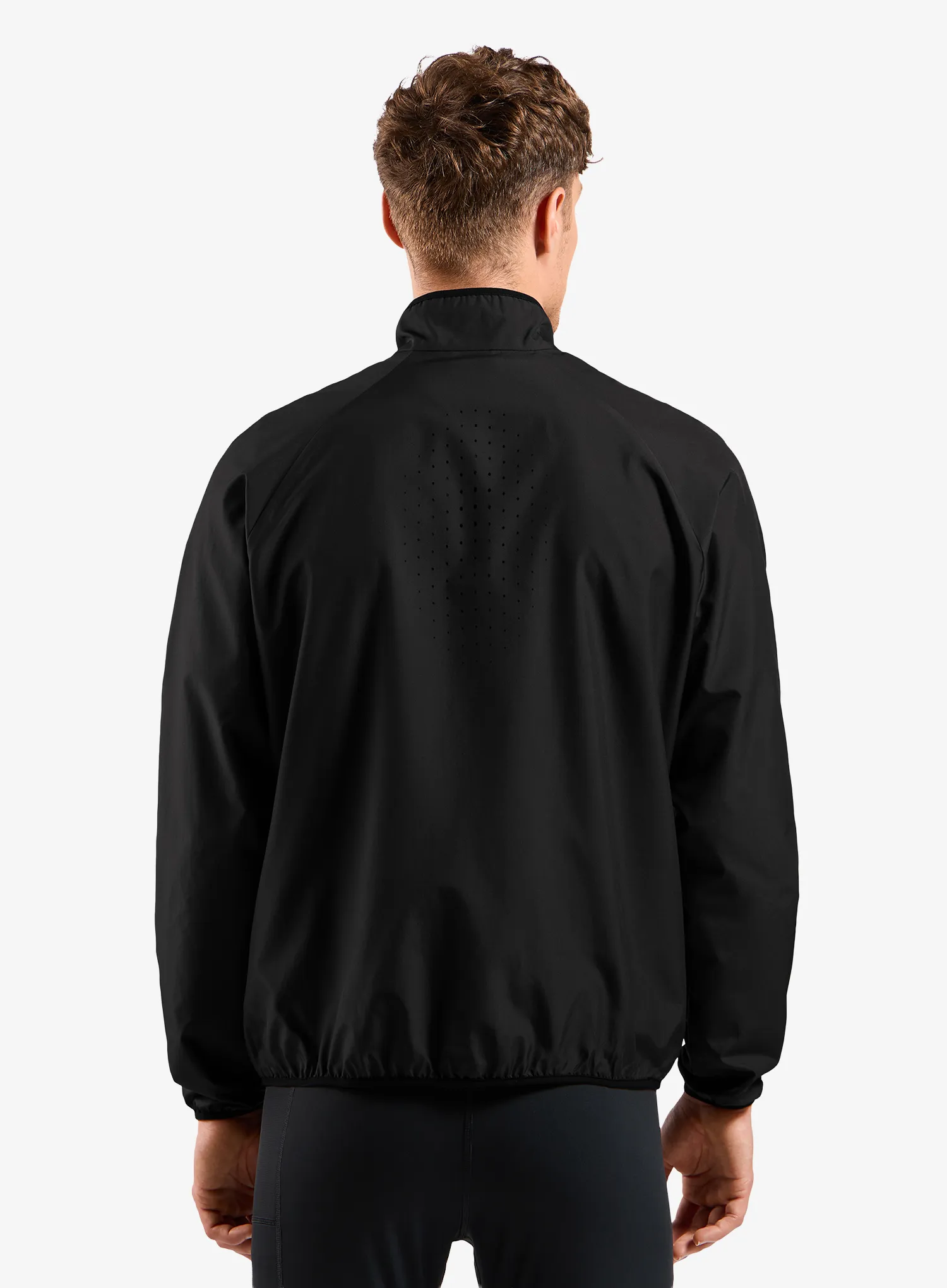 Bežecká bunda Odlo Essential Light Jacket - black