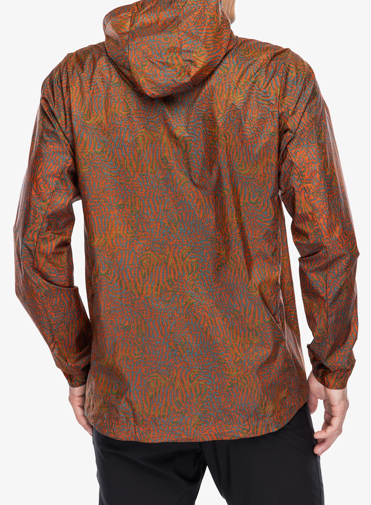 Bežecká bunda Patagonia Houdini Jacket - sea run/robin brown