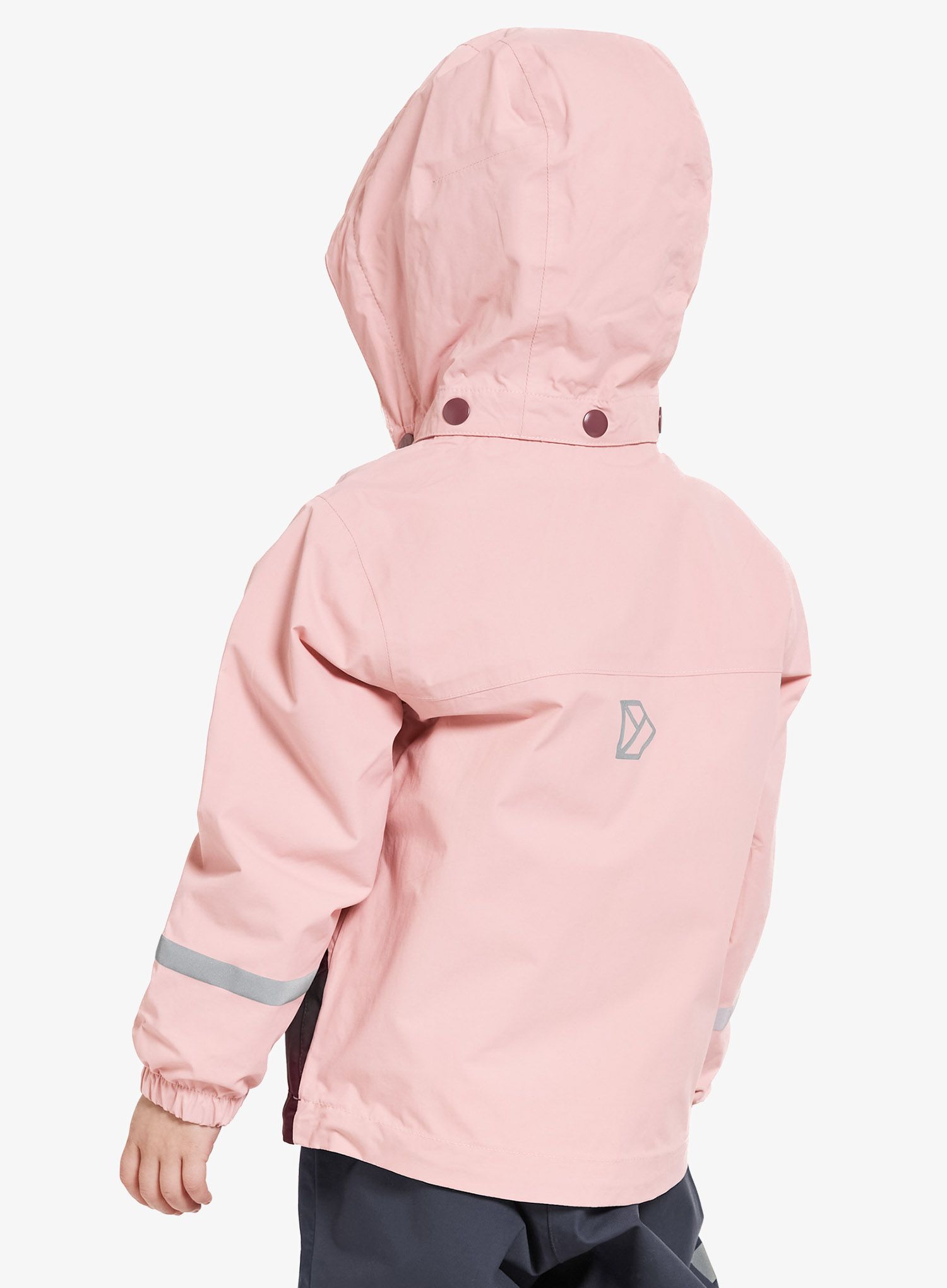 Detská bunda Didriksons Bladet Jacket - dusty pink