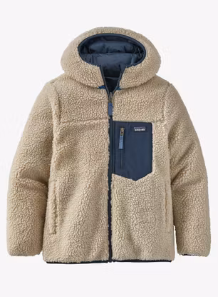 Detská bunda Patagonia Reversible Ready Freddy Hoody - new navy