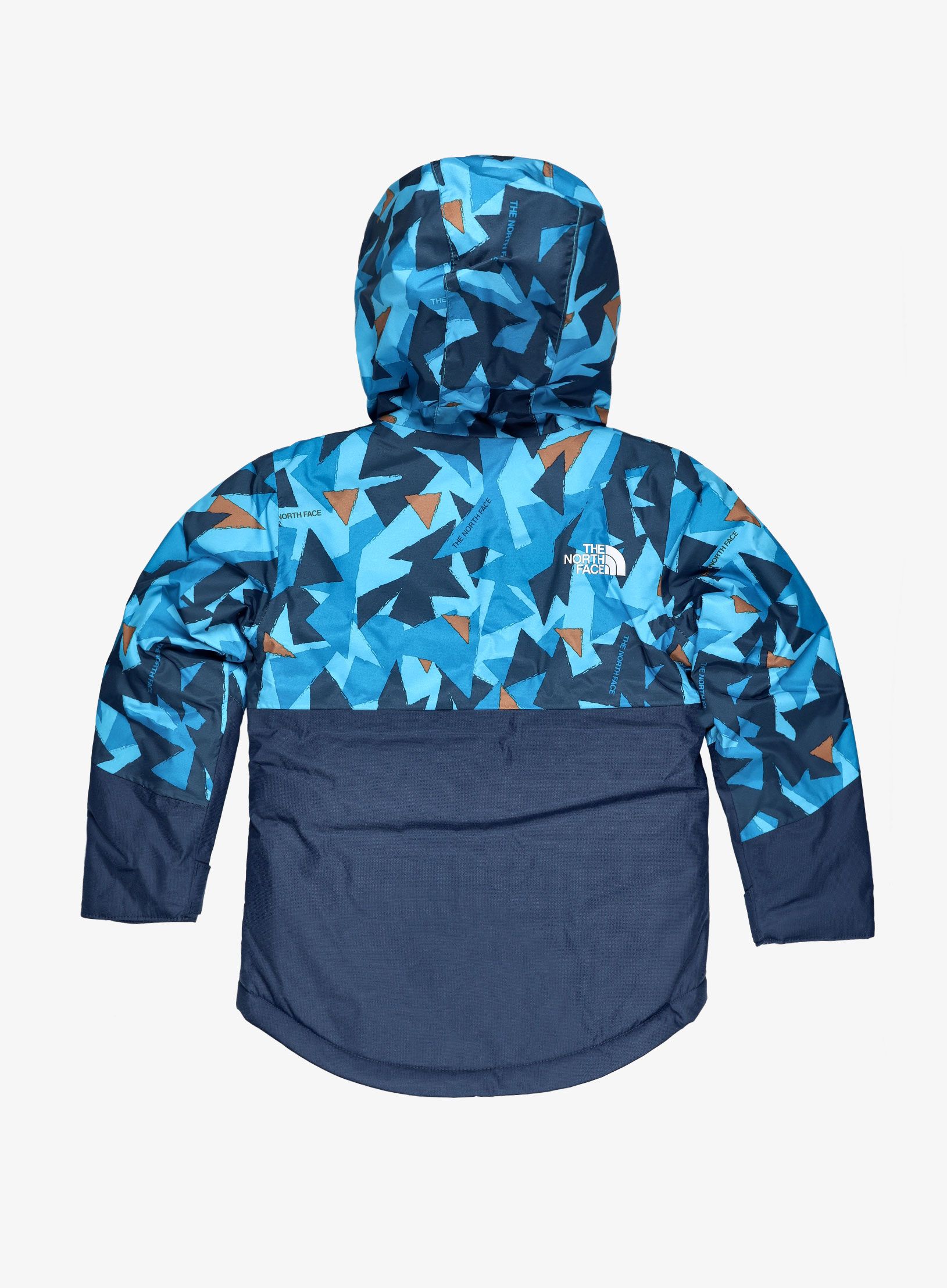 Detská bunda The North Face Kid Freedom Insulated Jacket - acoustic blu trinagle camo prt