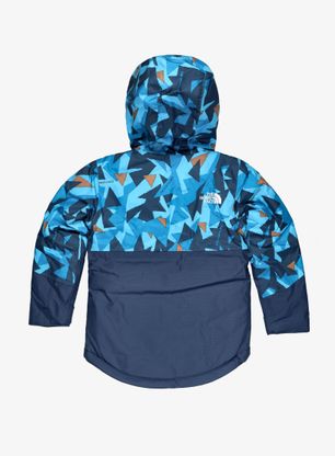 Detská bunda The North Face Kid Freedom Insulated Jacket - acoustic blu trinagle camo prt