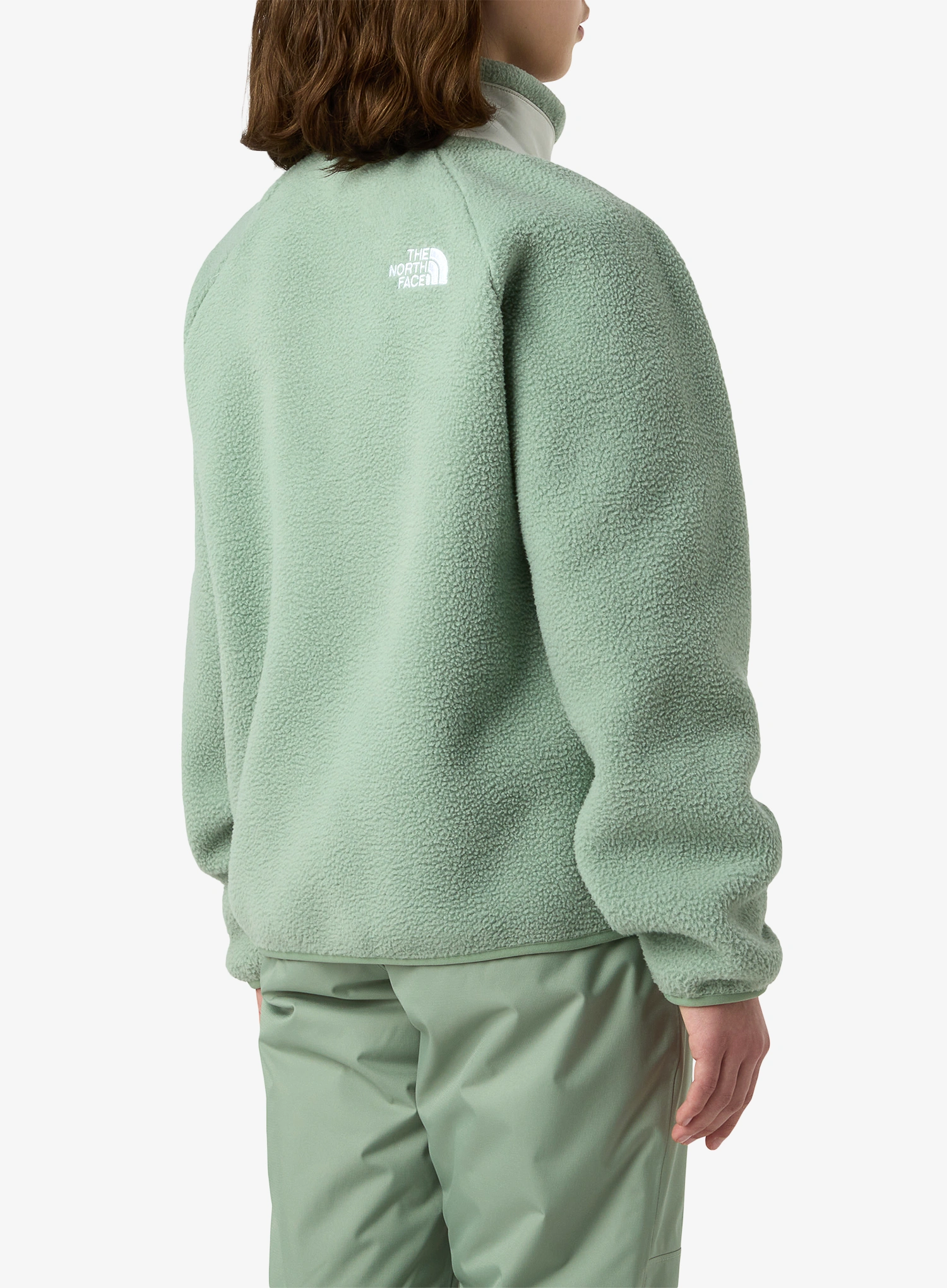 Dievčenská bunda The North Face Yumiori Full Zip Jacket - slate moss/white dune
