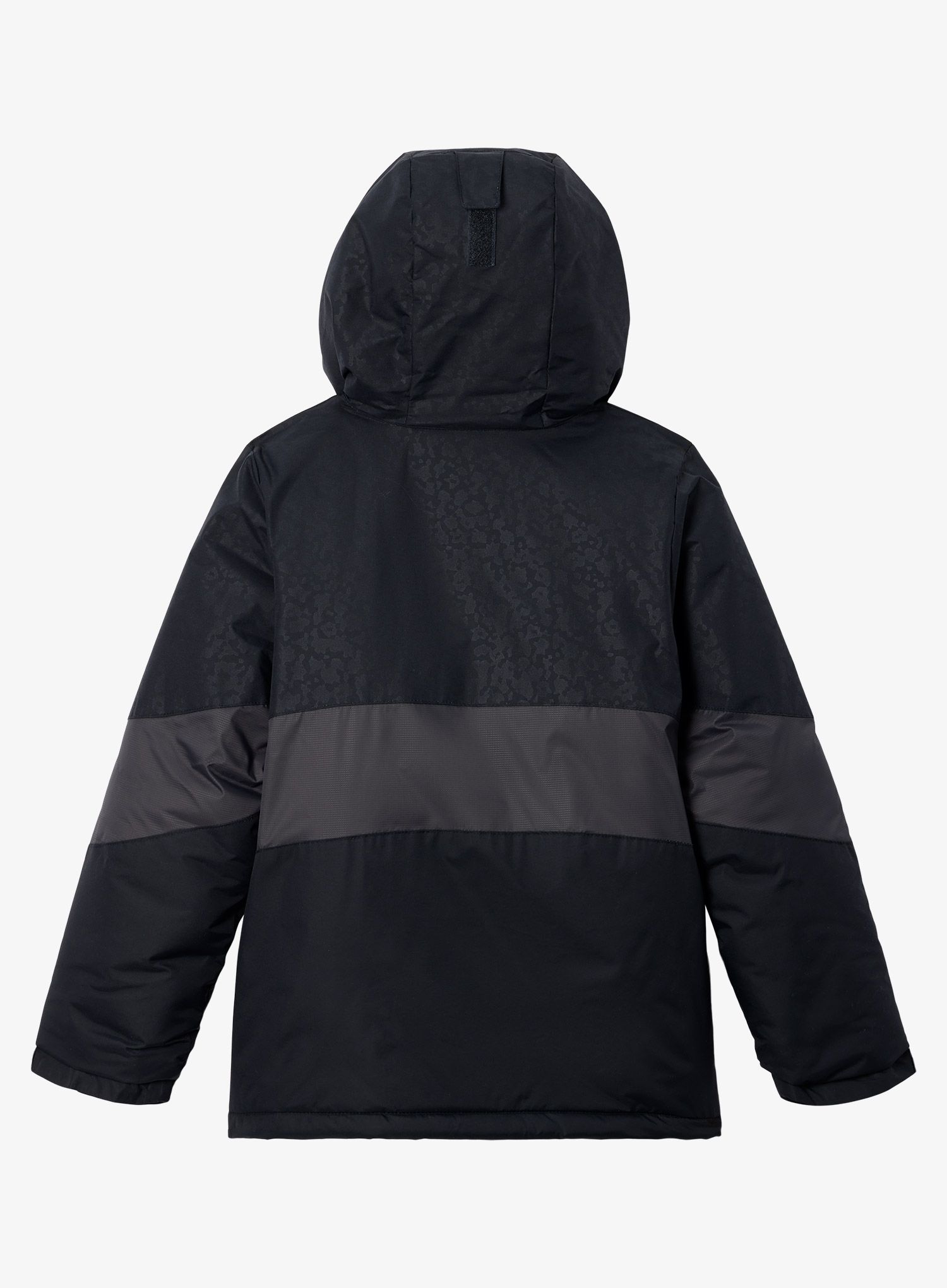 Dievčenská bunda Columbia Horizon Ride II Jacket - black posies empossed/shark