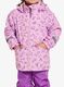 Dievčenská bunda Didriksons Norma Print Jacket 3 - doodle orchid pink