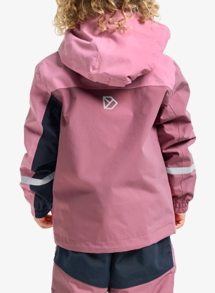 Dievčenská bunda Didriksons Pilvi JKT 2 - heather pink