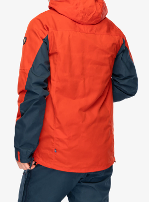 Bunda Fjallraven Bergtagen G-1000 Jacket - flame orange/mountain blue