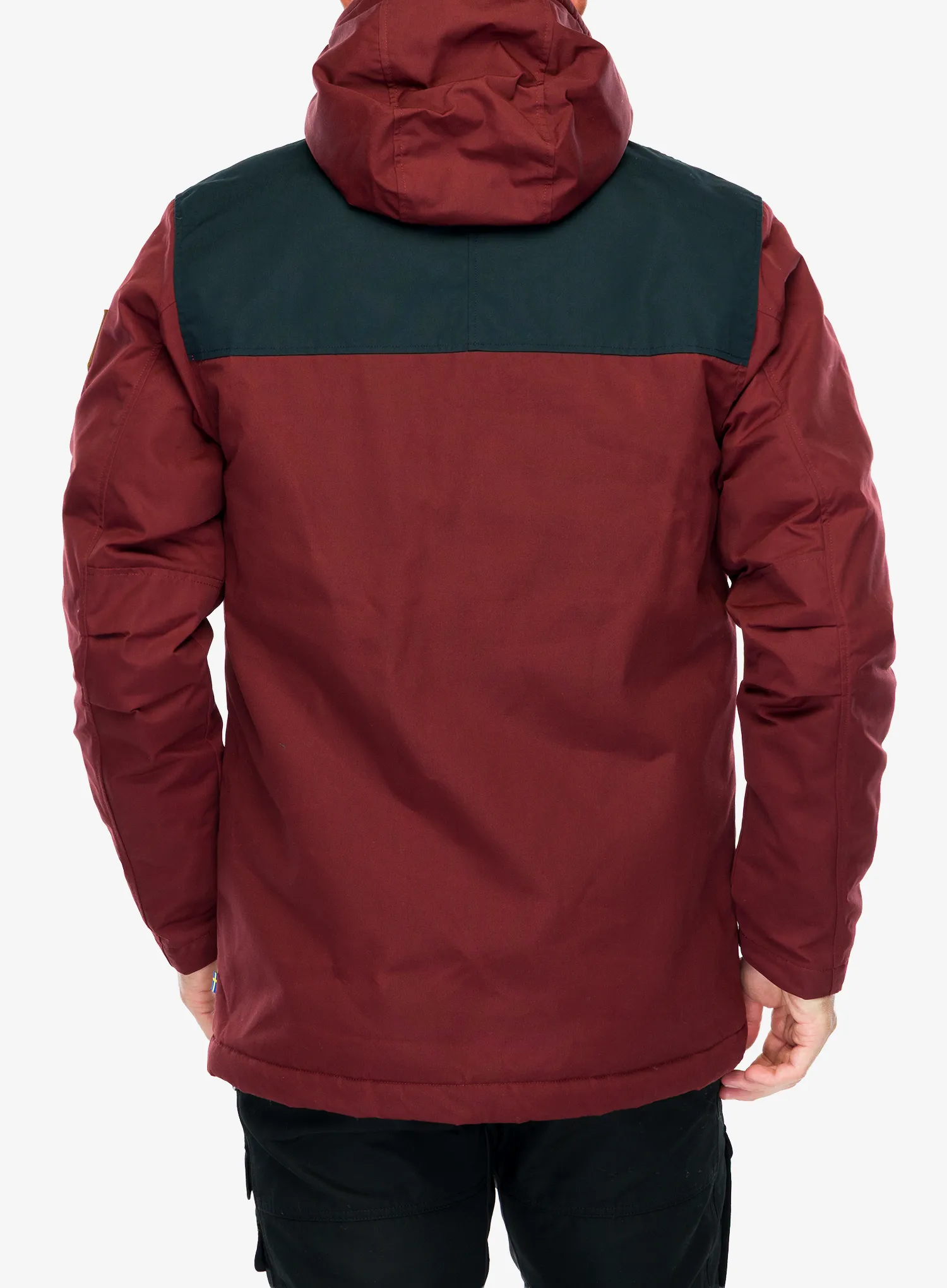 Bunda Fjallraven Greenland Winter Jacket - maroon/dark navy