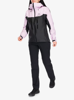 GORE TEX bunda dámska Arcteryx Alpha Jacket - pineberry/black