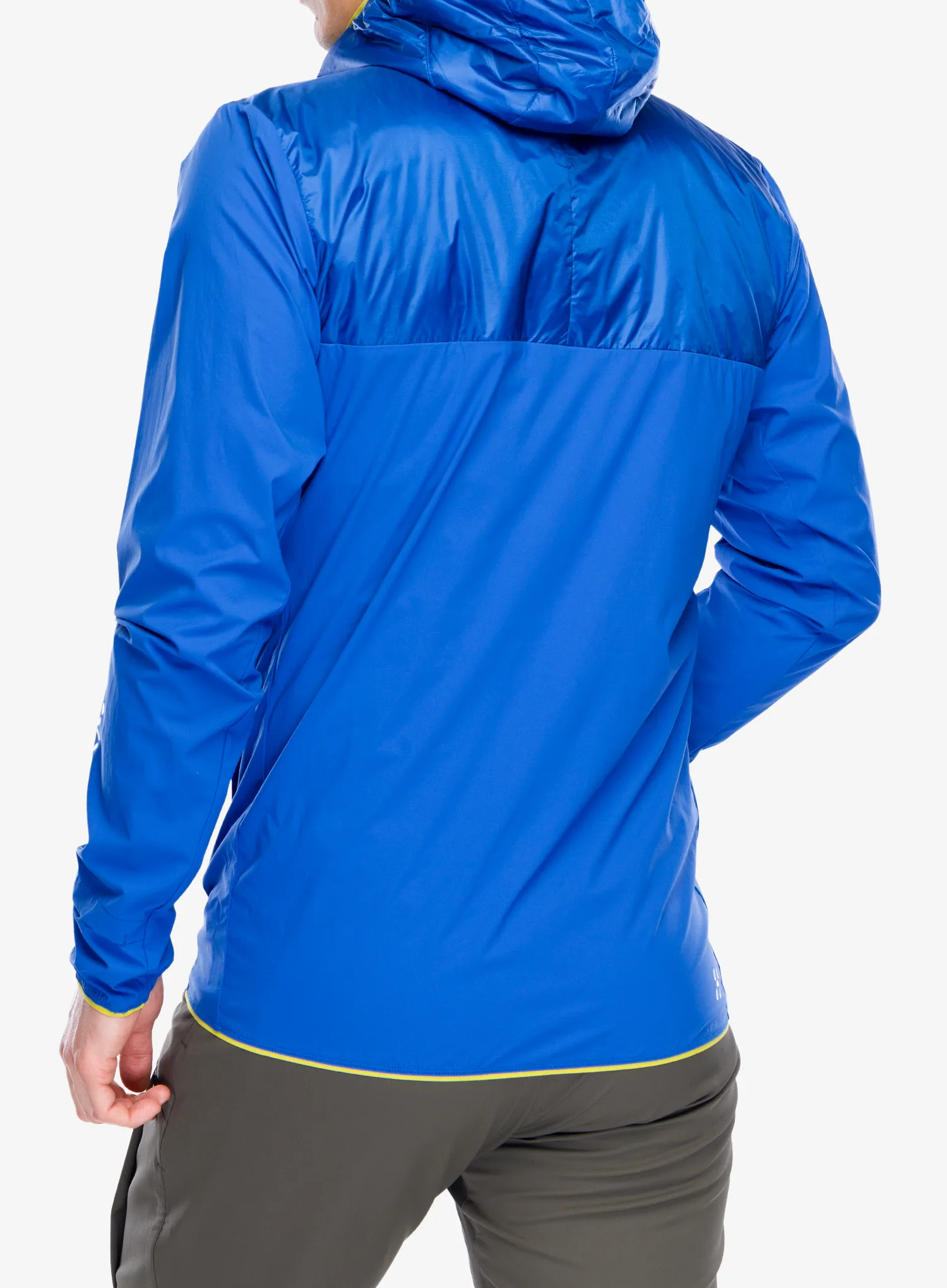 Bunda Haglofs L.I.M Tempo Trail Mimic Hood - electric blue