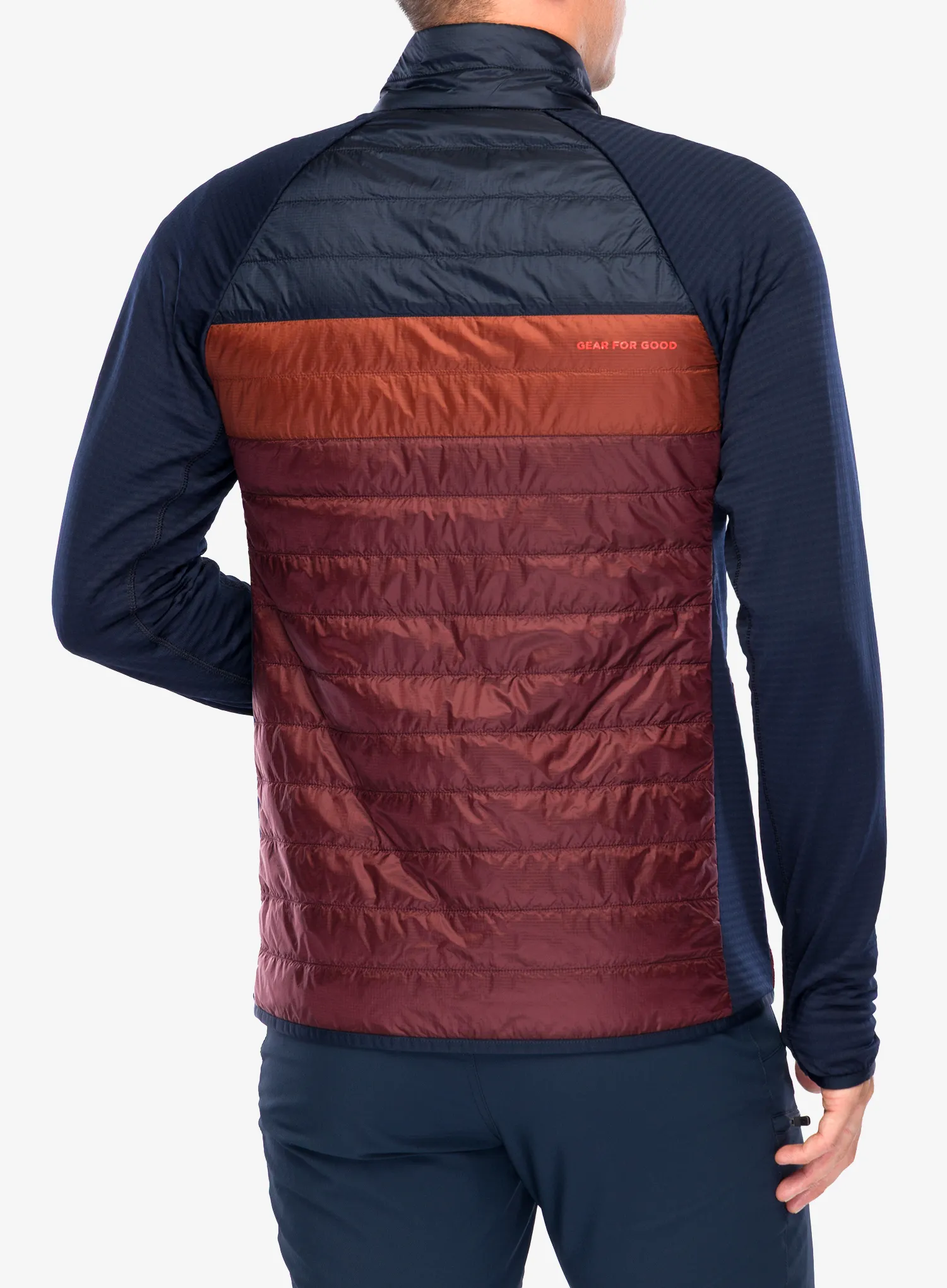 Hybridná bunda Cotopaxi Capa Hybrid Insulated Jacket - carbon/chestnut