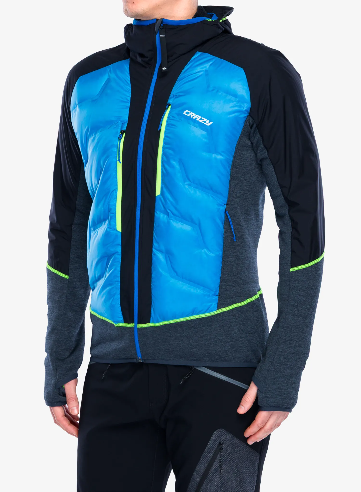 Hybridná bunda Crazy Jacket Viper - energy