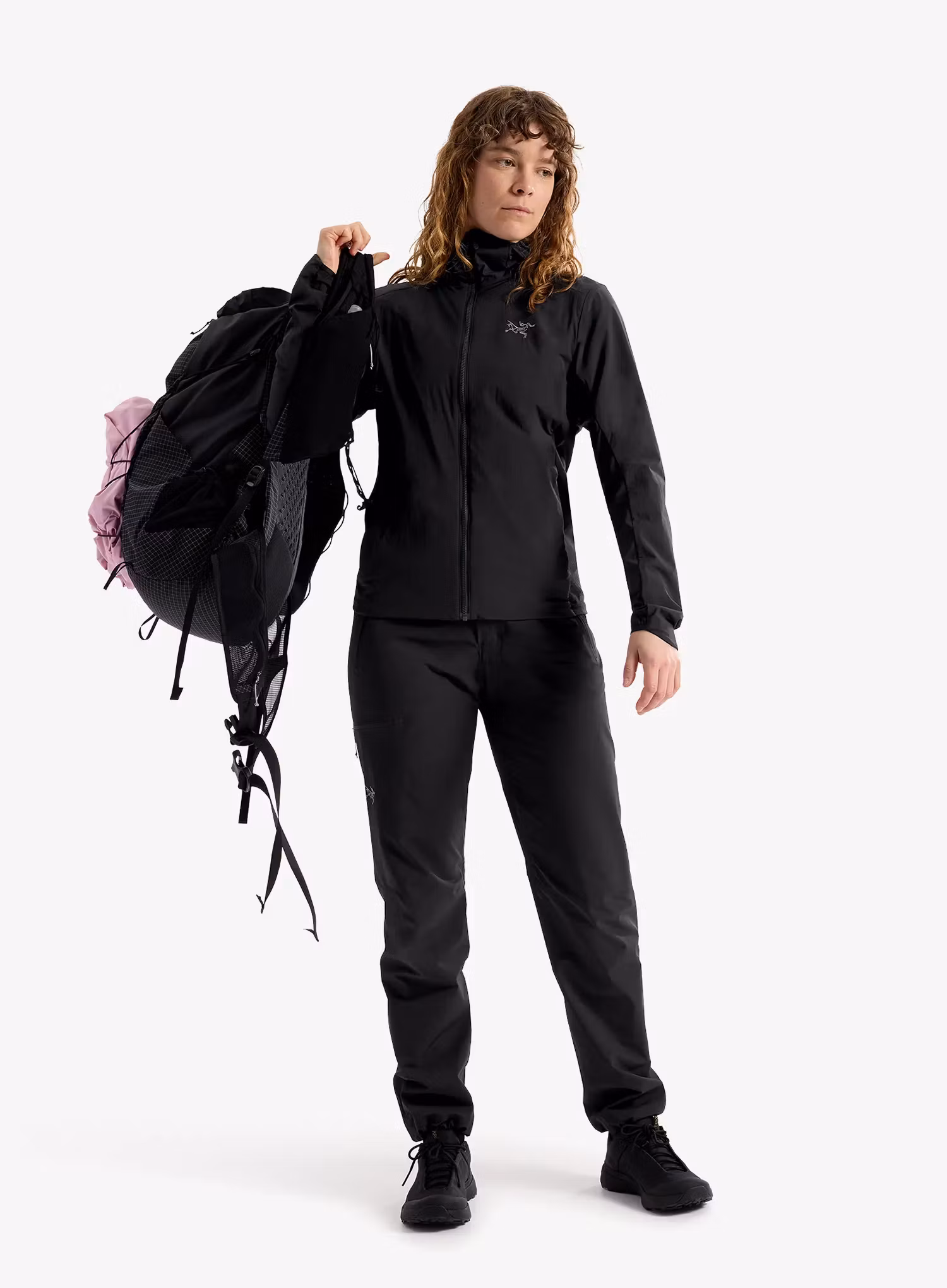 Dámska hybridná bunda dámska Arcteryx Atom SL Hoody  - black